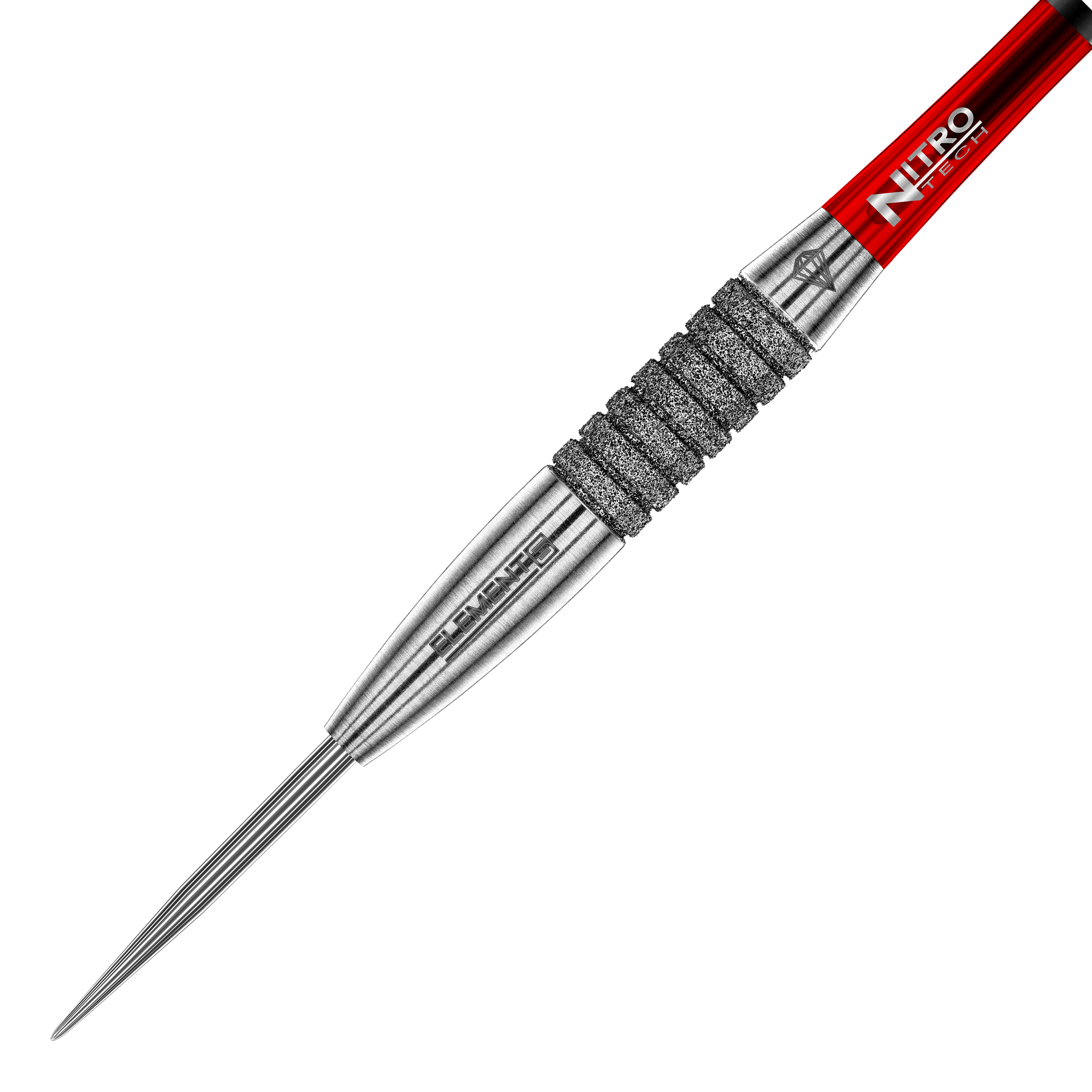 Dieses Bild zeigt Red Dragon 50 Year Collection Element 6 C Steeldarts - 25g. Es ist eine Sonderedition zum 50. Jubiläum.