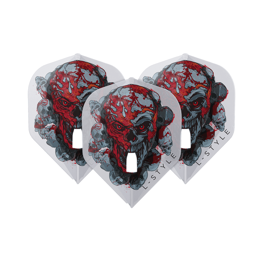 Plumas L-Style Ryan Searle Signature V4 Clear White L1PRO Abgebildet sind die L-Style Ryan Searle Signature V4 Clear White L1PRO Flights. Diese Flights sind speziell für Dartspieler entworfen.