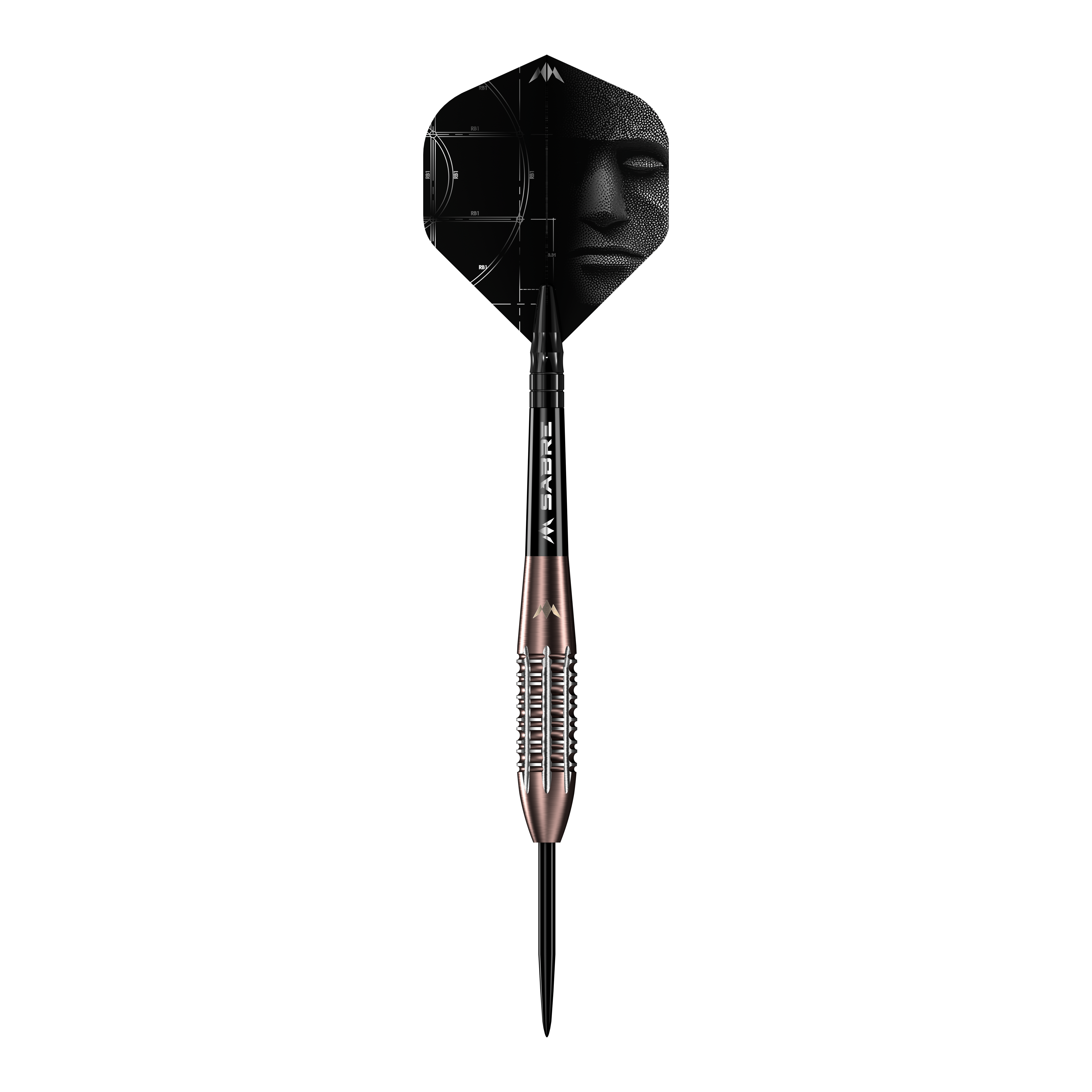 Mission Arkitekt Dardos de acero PVD de sílice de bronce - 23,5 g Hier sind die Mission Arkitekt Bronze Silika PVD Steeldarts mit 23,5g zu sehen. Die Darts zeichnen sich durch ihre bronzefarbene Oberfläche aus.