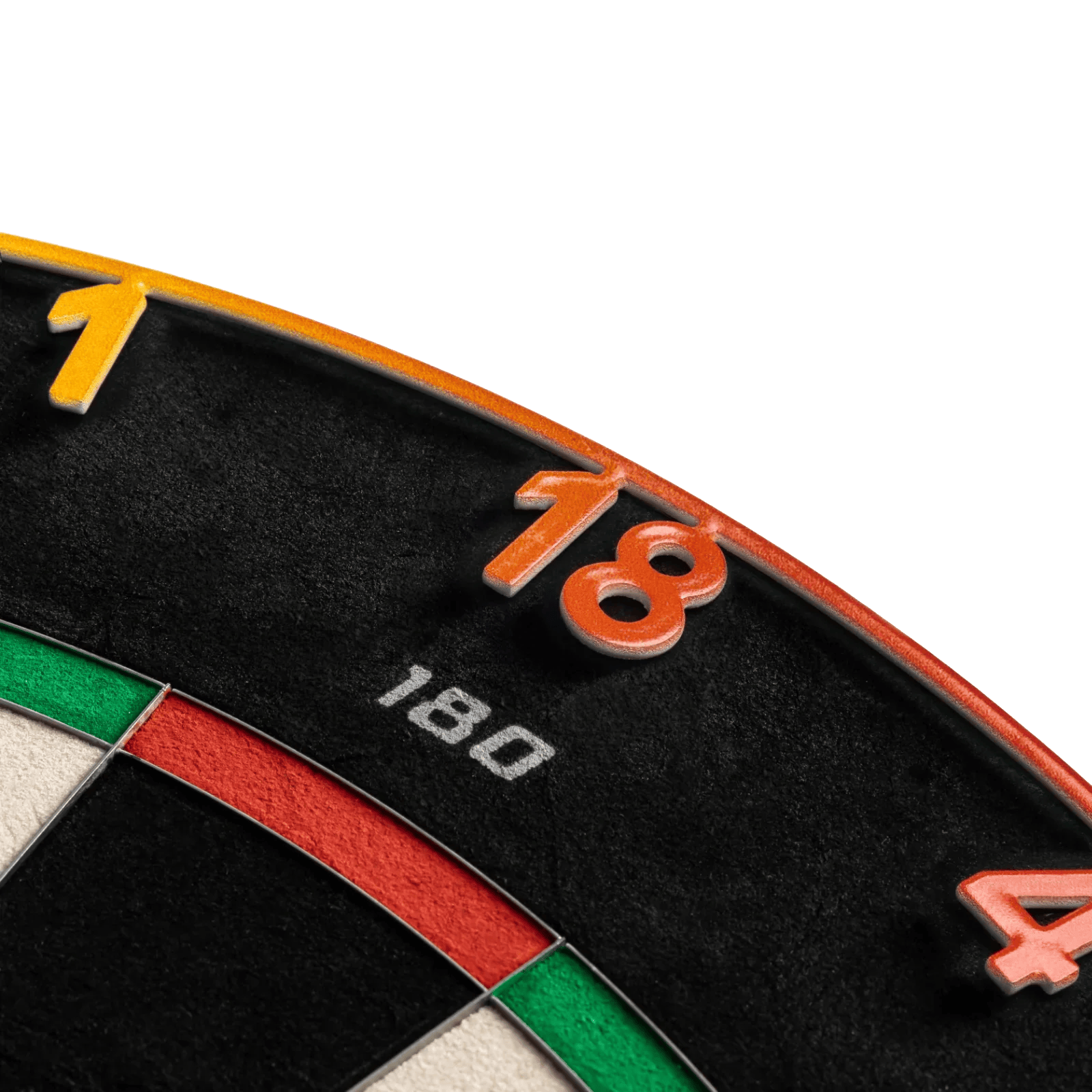 Diana de dardos de acero Endorphine 180 de precisión con aro numérico - Spectrum Das Precise 180 Endorphine Steeldartboard mit Nummernring - Spectrum ist ein hochwertiges Dartboard mit klar erkennbarem Zahlenring. Es eignet sich perfekt für präzises Dartspiel zu Hause oder im Verein.