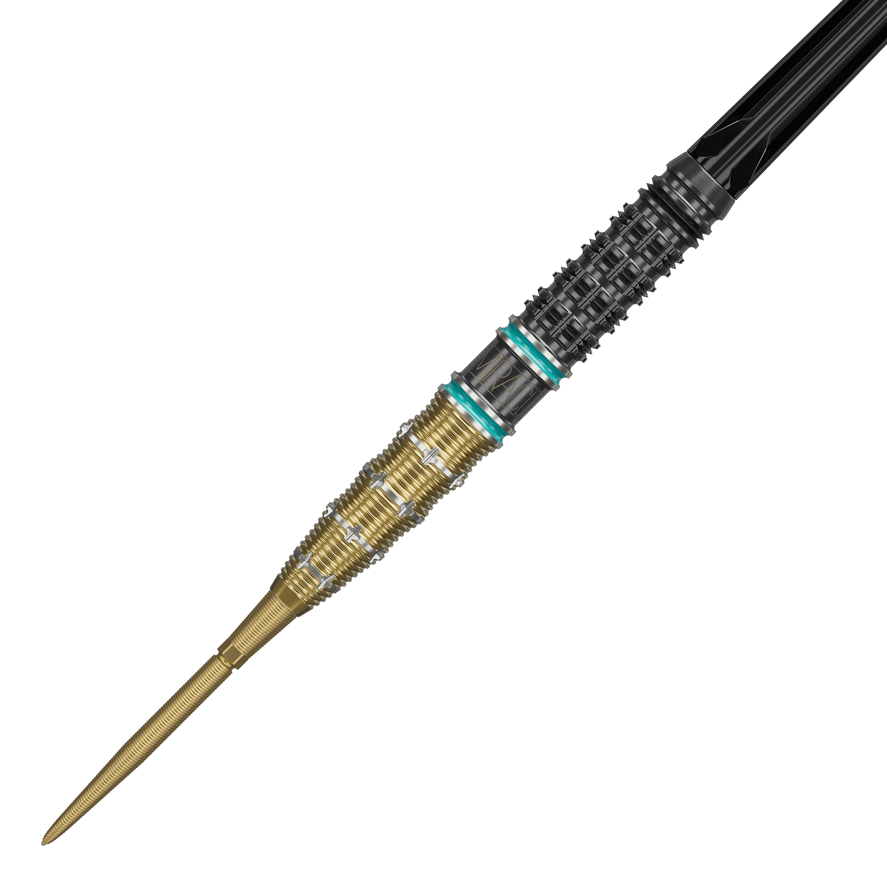 Auf dem Bild sind die Target Japan Mikuru Suzuki The Miracle GEN7.5 Swiss Point Steeldarts zu sehen. Die Steeldarts haben ein schlankes, modernes Design.