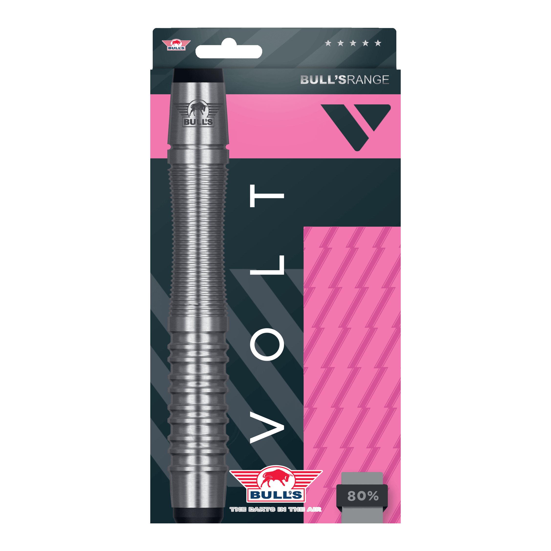 Dardos blandos Bulls NL Volt Pink - 19 g