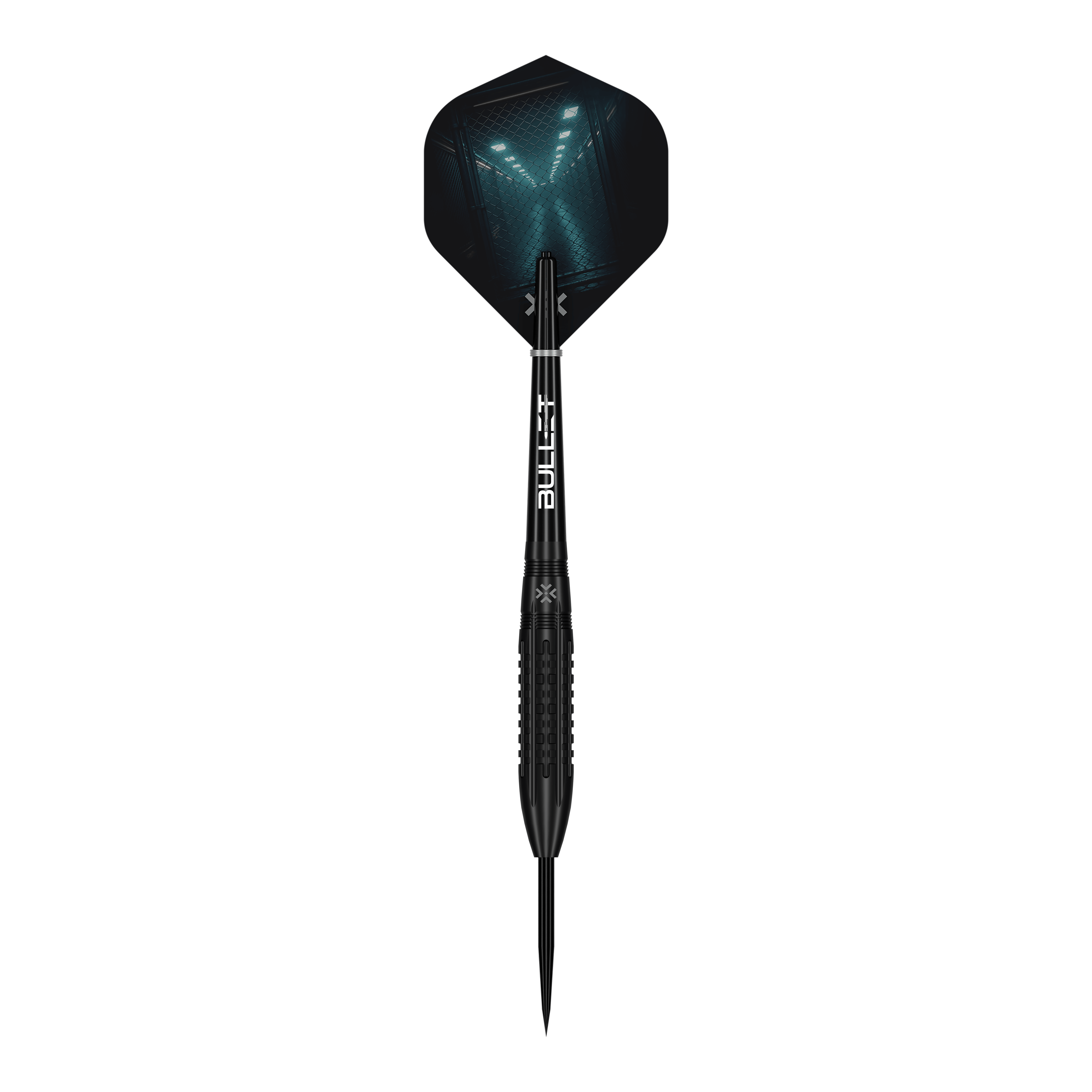 Dardos de acero Bullet Cage Hier sehen Sie die Bullet Cage Steeldarts. Sie sind hochwertige Pfeile für den Dartsport.