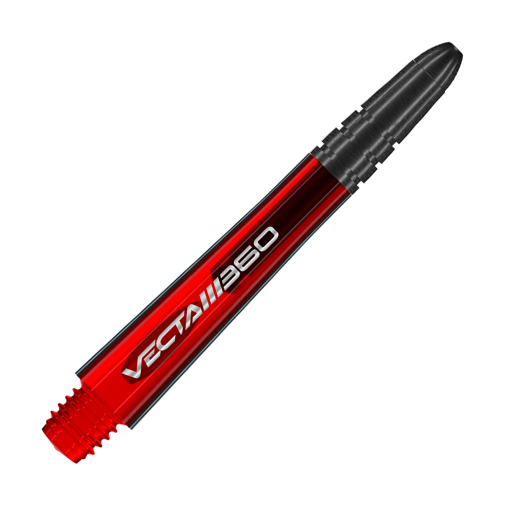 Ejes Winmau Vecta Blade 360 - Rojo Abgebildet ist ein Dart-Schaft mit der Bezeichnung 7025-219_Winmau_Vecta_Blade360_Shafts_Rot_40mm_2. Das Produkt ist rot und eignet sich für verschiedene Dartpfeile.