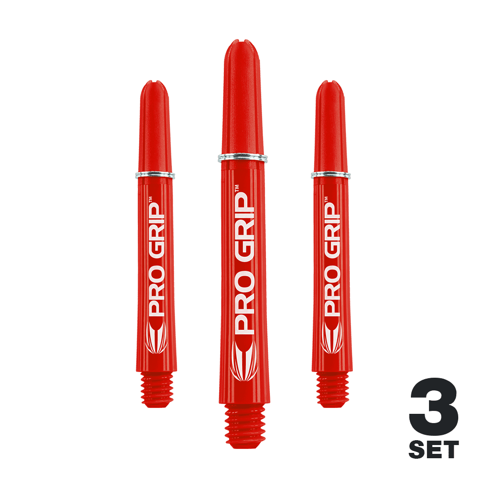 Cañas Target Pro Grip - 3 juegos - Rojo