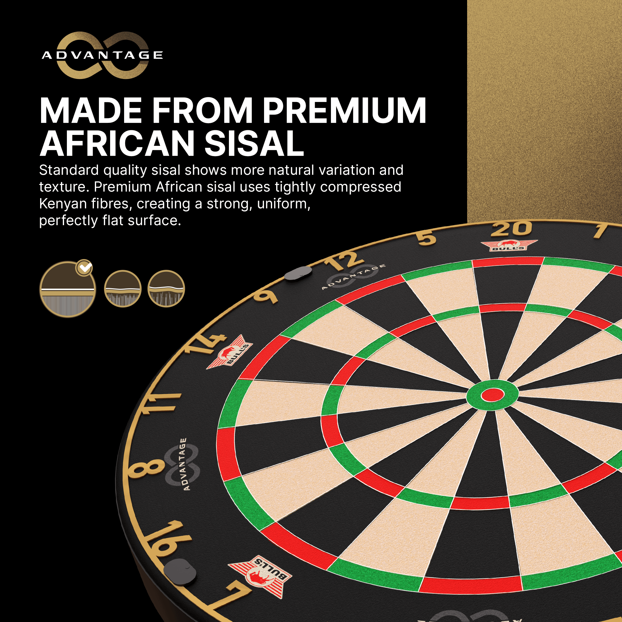 Diana de acero Bulls NL Advantage 8 Abgebildet ist das Bulls NL Advantage 8 Steeldartboard. Es ist für das Dartspielen mit Stahlspitzen entwickelt.