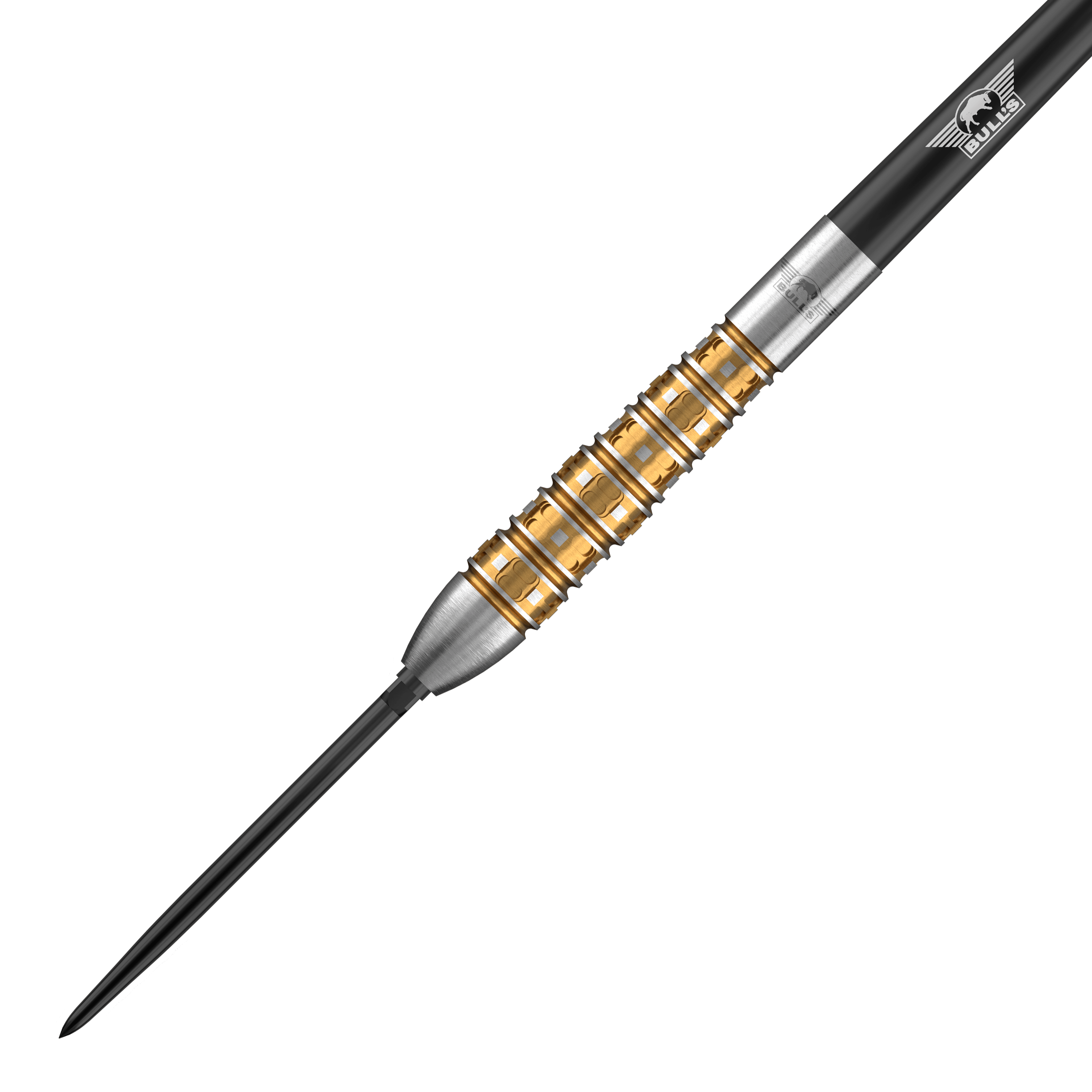Dardos de acero convertibles Bulls NL Vintage Bomb Das Bild zeigt die Bulls NL Vintago Bomb Convertible Point Steeldarts. Die Steeldarts sind für Dartspieler geeignet.