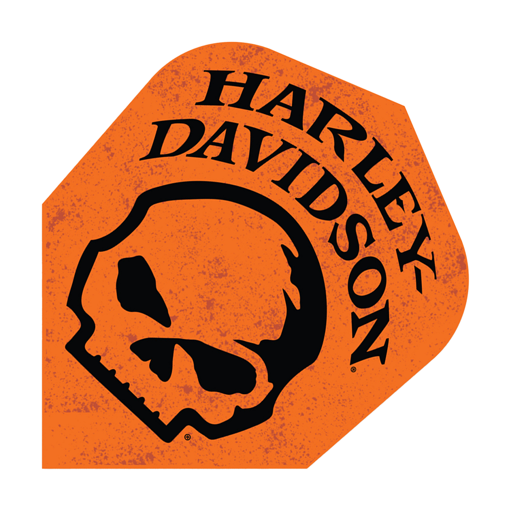 Plumas estándar Harley-Davidson Willie G Orange No2