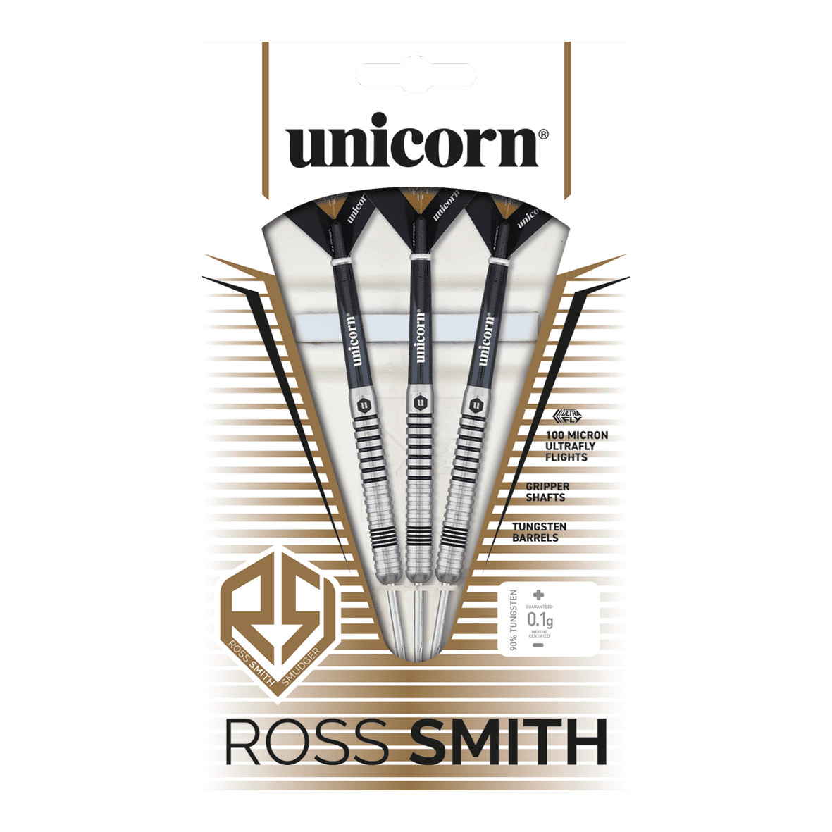 Dardos de acero Unicorn Ross Smith Smudger