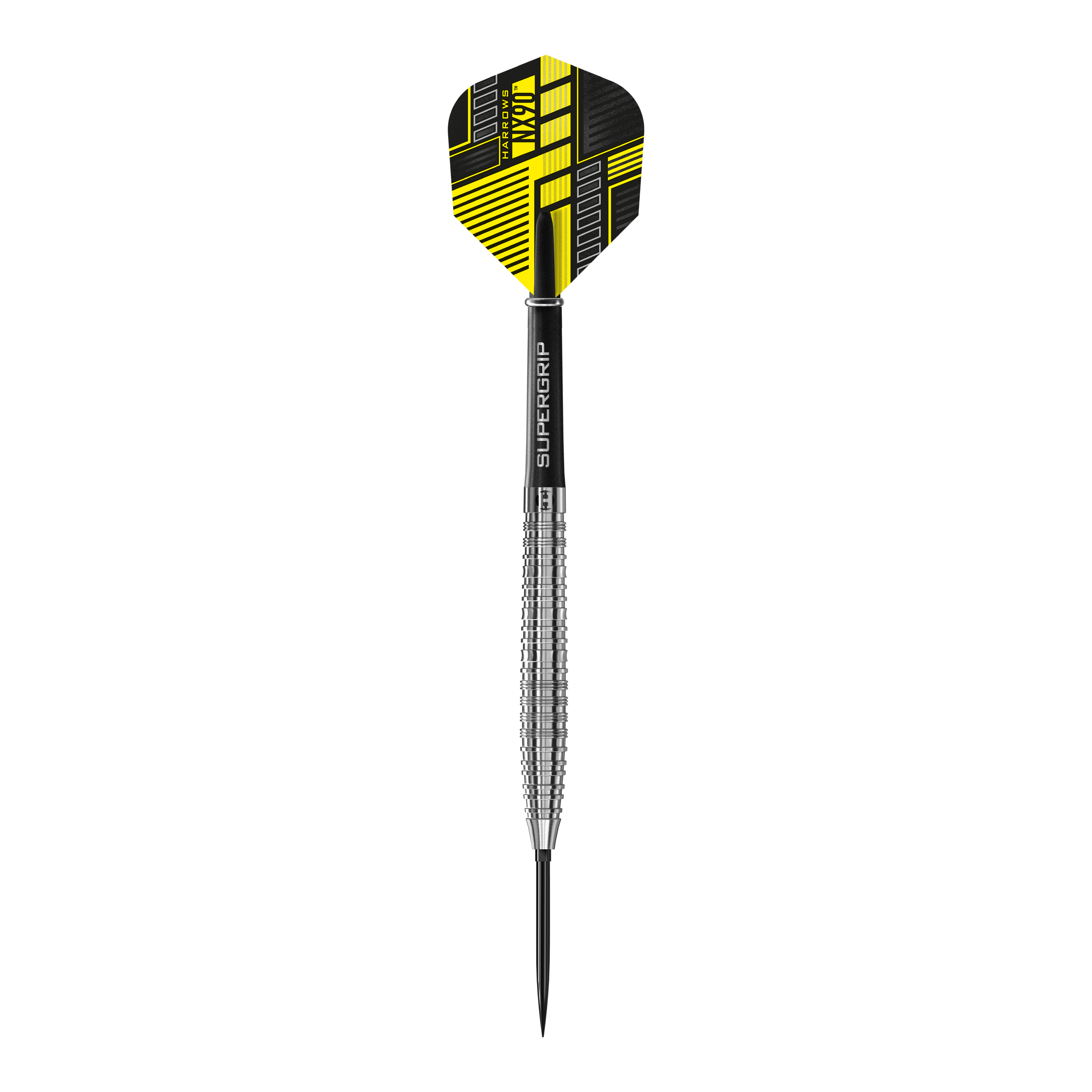Dardos de acero de punta rápida cónica Harrows NX90 Hier sehen Sie die Harrows NX90 Tapered Quick Point Steeldarts. Das Produkt ist ideal für professionelle Dartspieler geeignet.