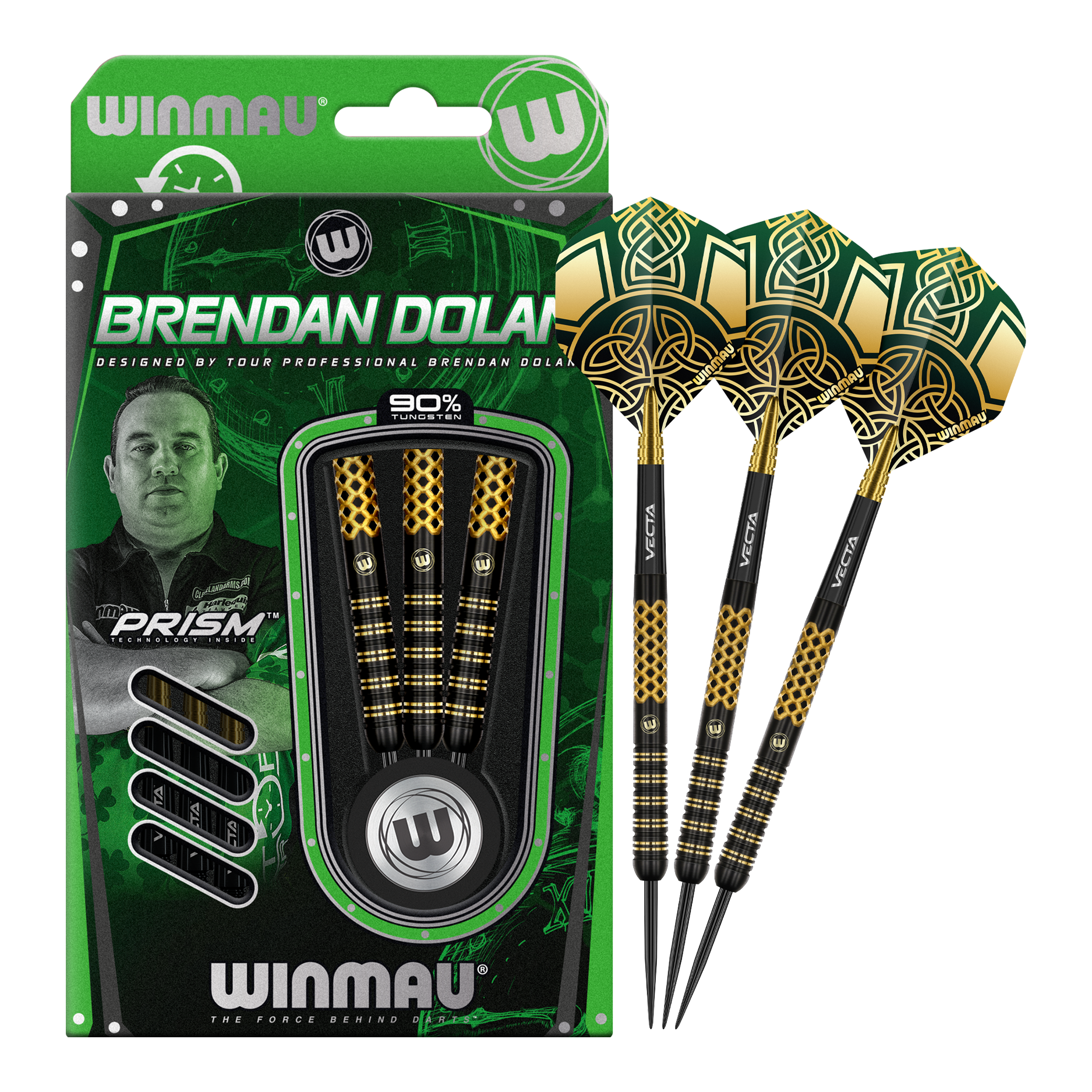 Dardos de acero Winmau Brendan Dolan Signature Series Winmau Brendan Dolan Signature Series Steeldarts werden präsentiert. Das Produkt bietet professionelle Qualität für Dartspieler.