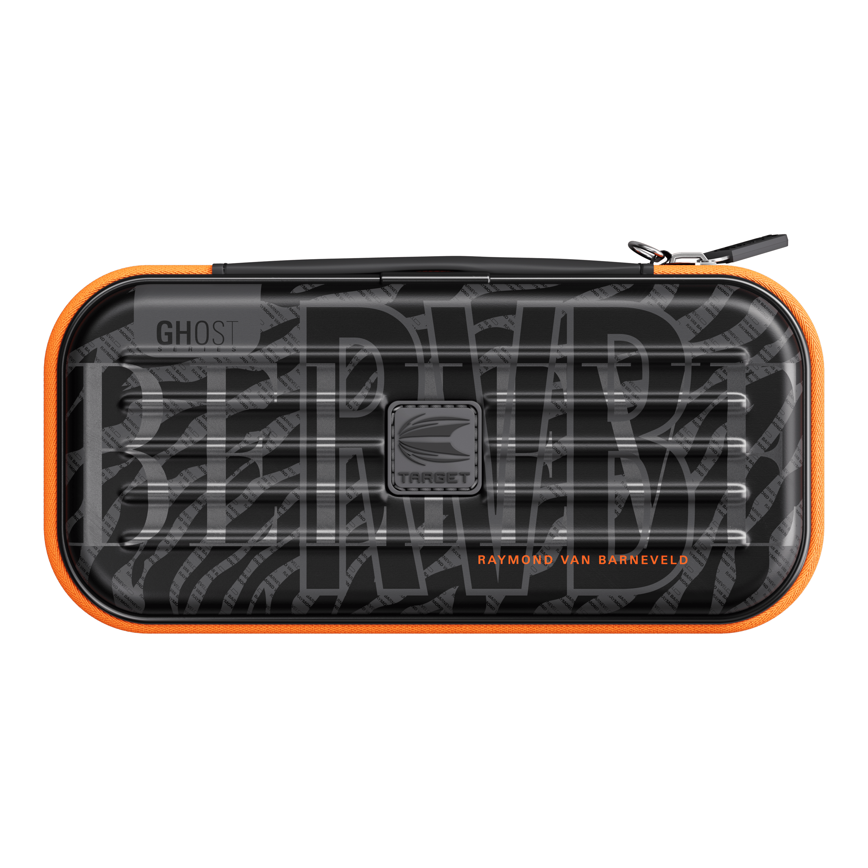 Estuche para dardos Takoma Ghost Series Raymond Van Barneveld Abgebildet ist das Takoma Ghost Series Raymond Van Barneveld Dartcase. Dieses Produkt schützt und transportiert Dartutensilien.