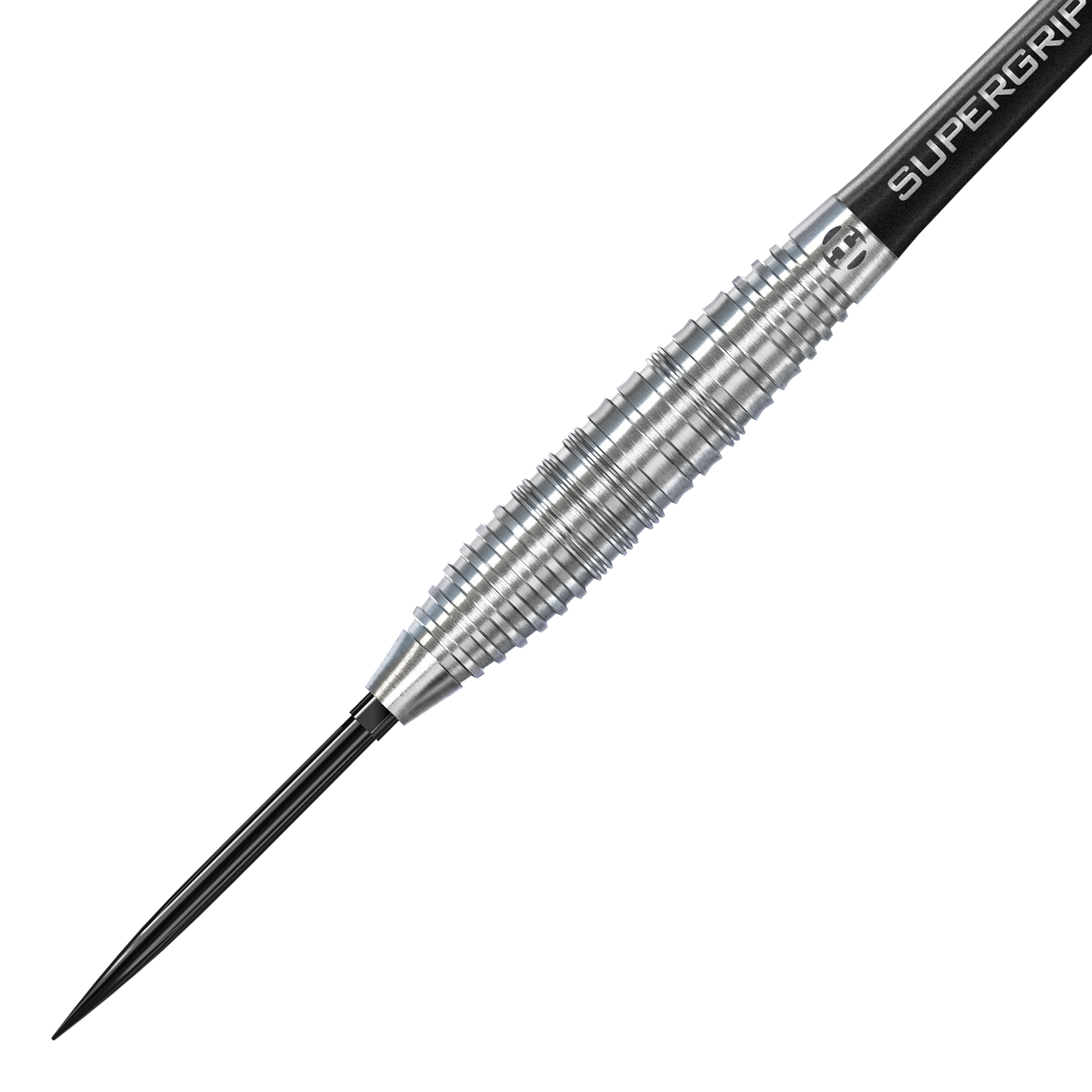 Dardos de acero de punta rápida Harrows NX90 Bomb Die Abbildung zeigt Harrows NX90 Bomb Quick Point Steeldarts. Die Steeldarts sind für das Dartspiel konzipiert.