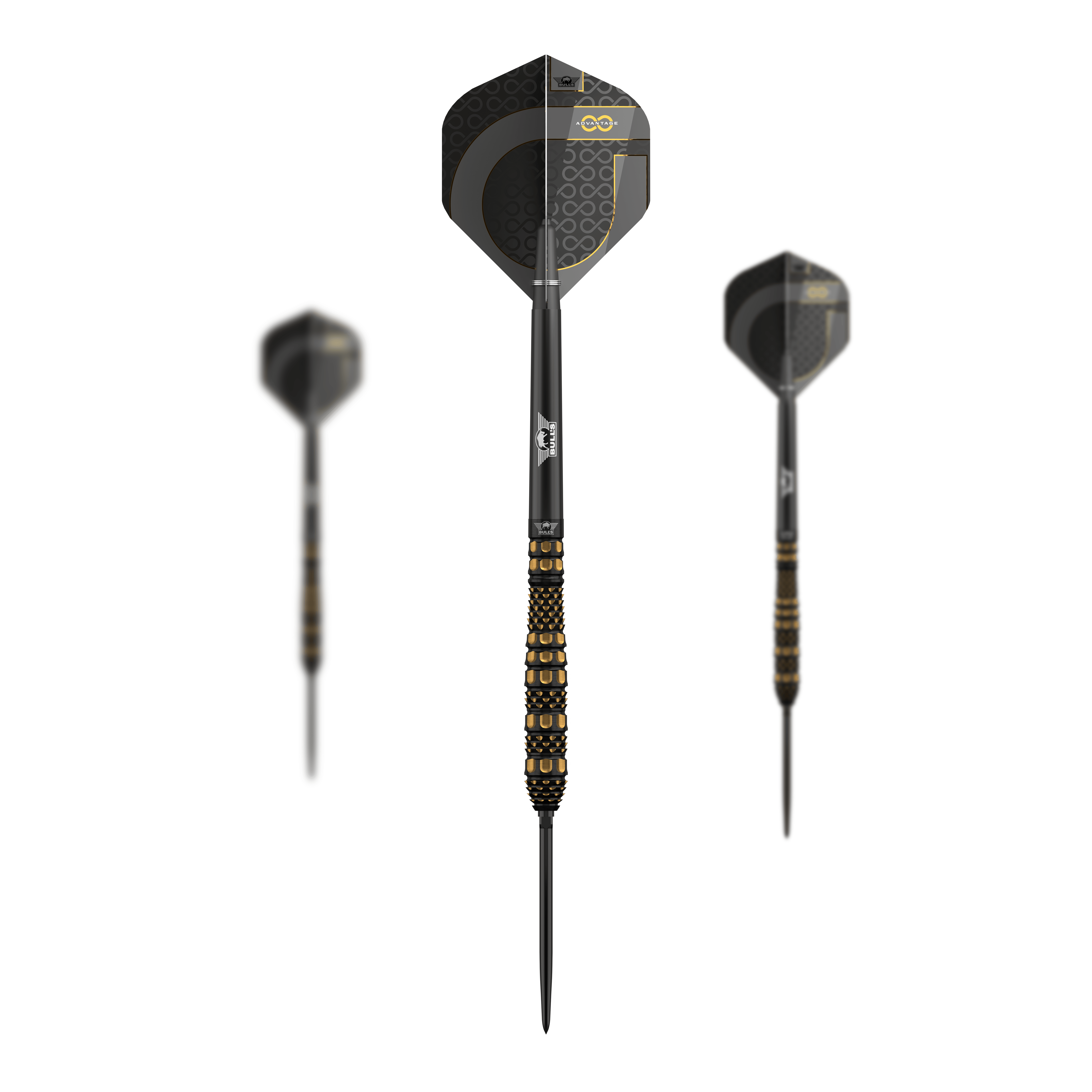 Dardos de acero con punta convertible Torp NL Advantage 95 de Bulls Dardos de acero con punta convertible Torp NL Advantage 95 de Bulls