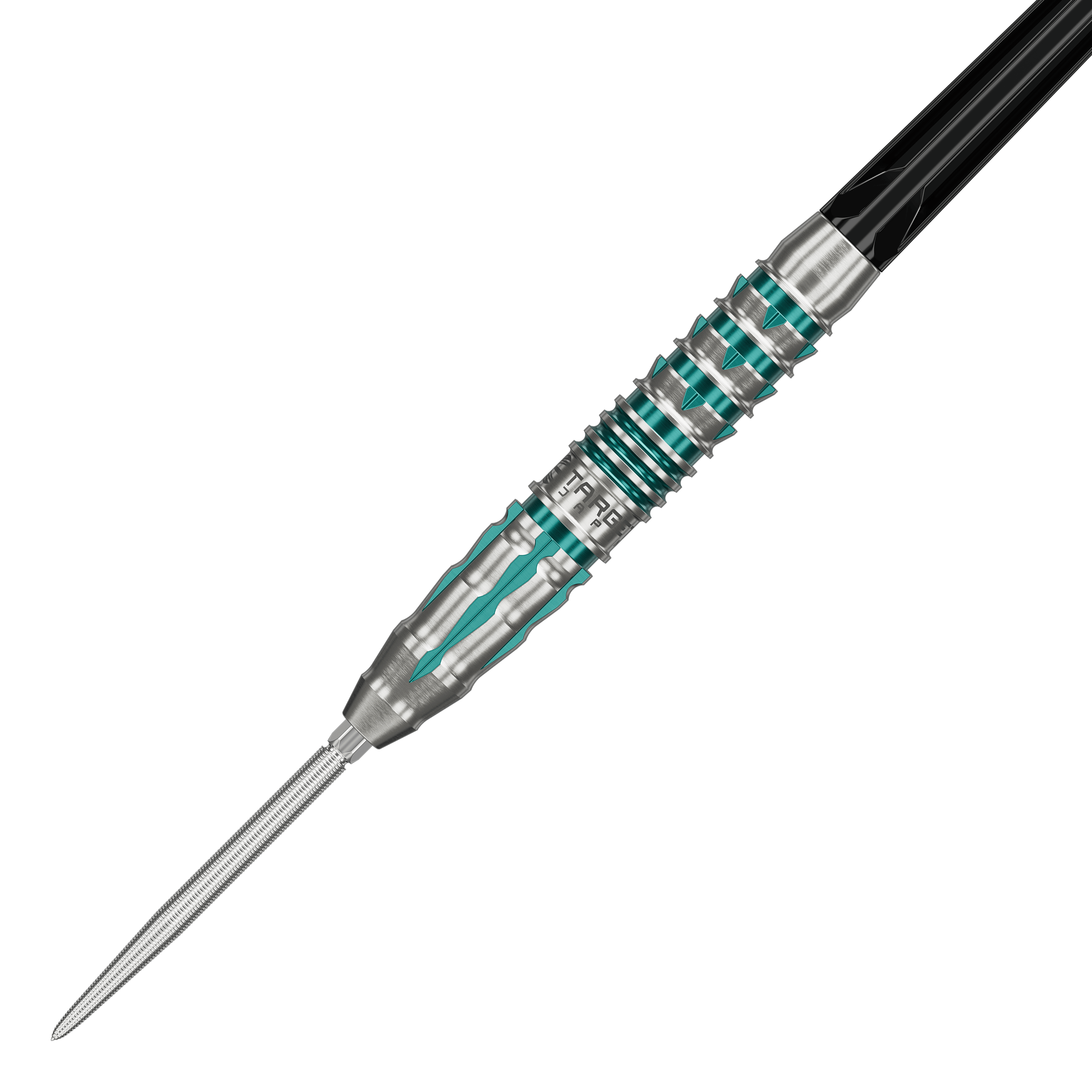 Dardos de acero Target Japan Black Marque Pierce Swiss Point Das Bild zeigt die Target Japan Black Marque Pierce Swiss Point Steeldarts. Die Darts sind modern gestaltet und eignen sich für das Steeldartspiel.