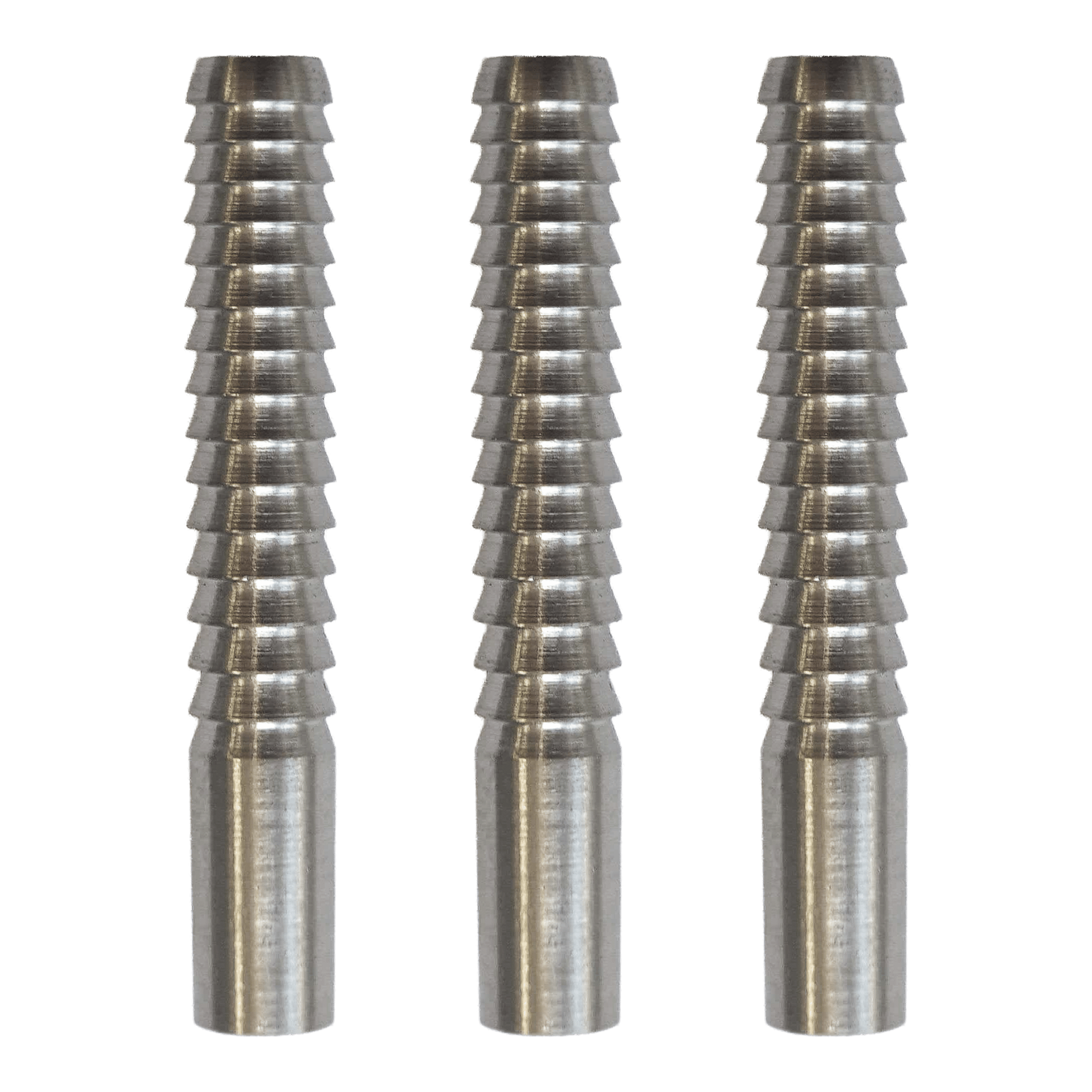 Barriles para dardos blandos McDart Shark 2 - 18 g Das Produktbild zeigt McDart Shark 2 Softdart Barrels mit 18g im Set. Sie sind für den Einsatz im Softdart geeignet.