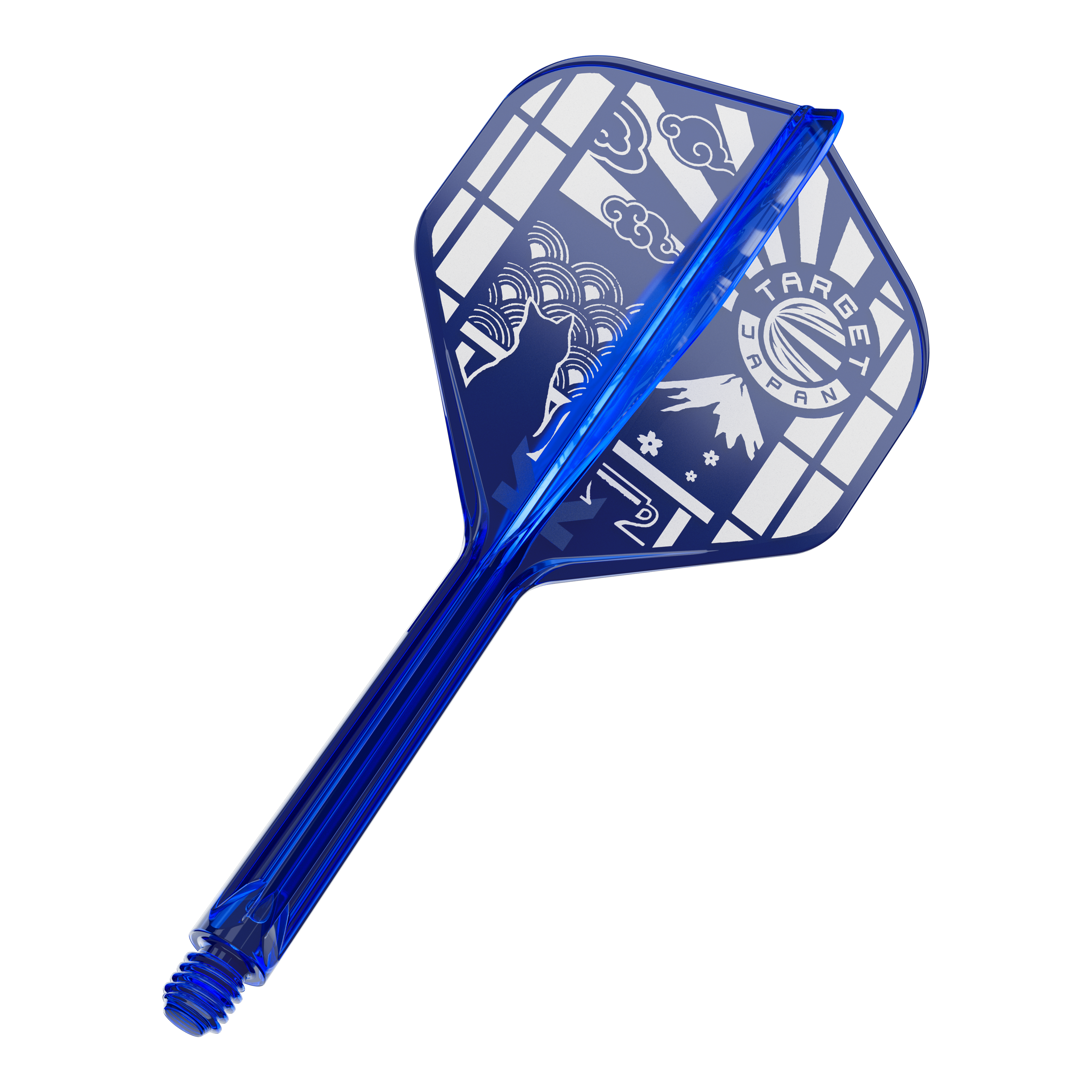 Vuelos estándar Target Japan K-Flex Blue Limited No2 Hier ist ein Target Japan K-Flex Blue Limited No2 Flights 33mm zu sehen. Die Abbildung zeigt die blaue Variante dieses Dartflights.
