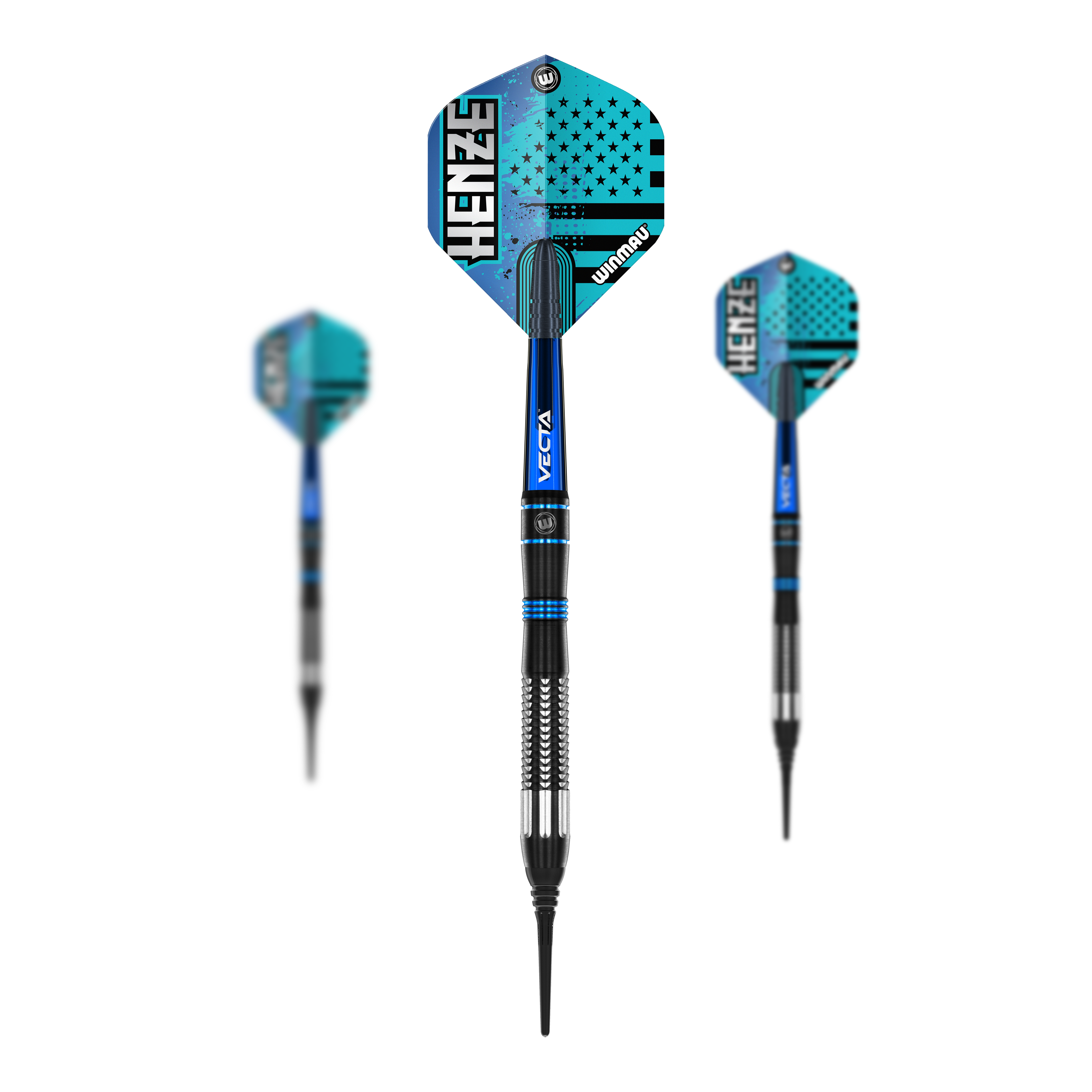 Dardos blandos Winmau Rick Henze - 21g