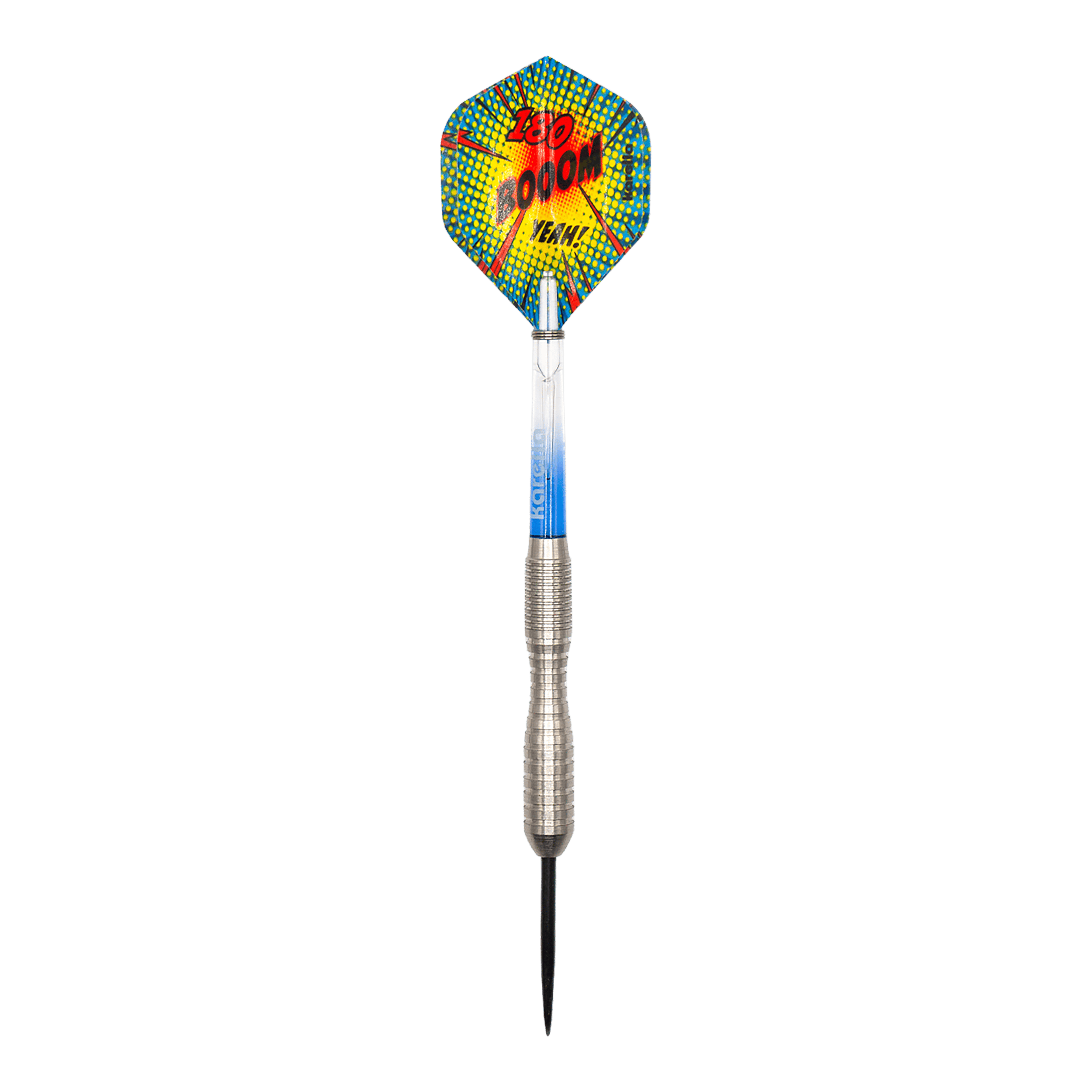 Dardos de acero Karella Comic Line CL-3 - 24 g Hier ist ein Karella Comic Line CL-3 Steeldarts - 24g abgebildet. Das Design des Dartpfeils ist gut sichtbar.