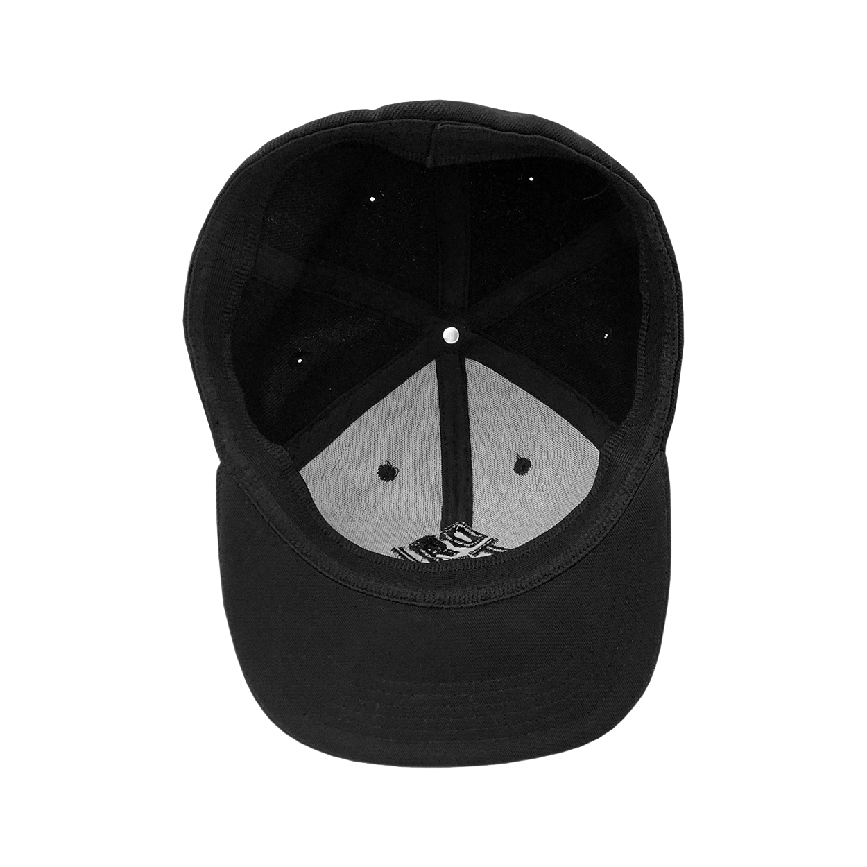 DTRS_CBK_Sport1_DRTS-_Kollektion_Cap_schwarz_5 Dies ist eine schwarze Kappe aus der SPORT1 DRTS. Kollektion. Das Bild zeigt die Kappe von innen.