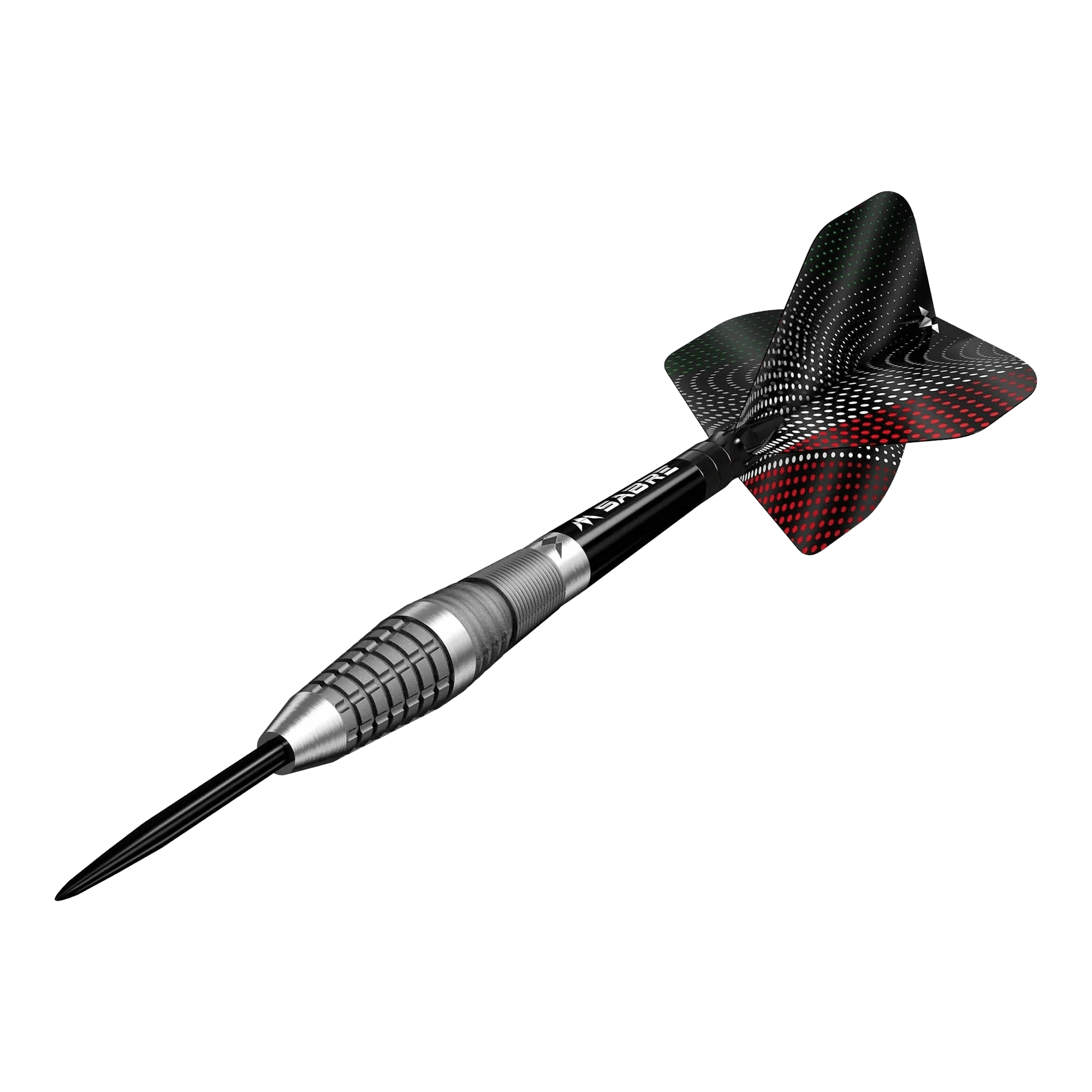 Dardos Mission Michele Turetta de acero arenado - 23 g Das Bild zeigt Mission Michele Turetta Sandblasted Steeldarts in der 23g Variante. Die Pfeile zeichnen sich durch ihr sandgestrahltes Design aus.