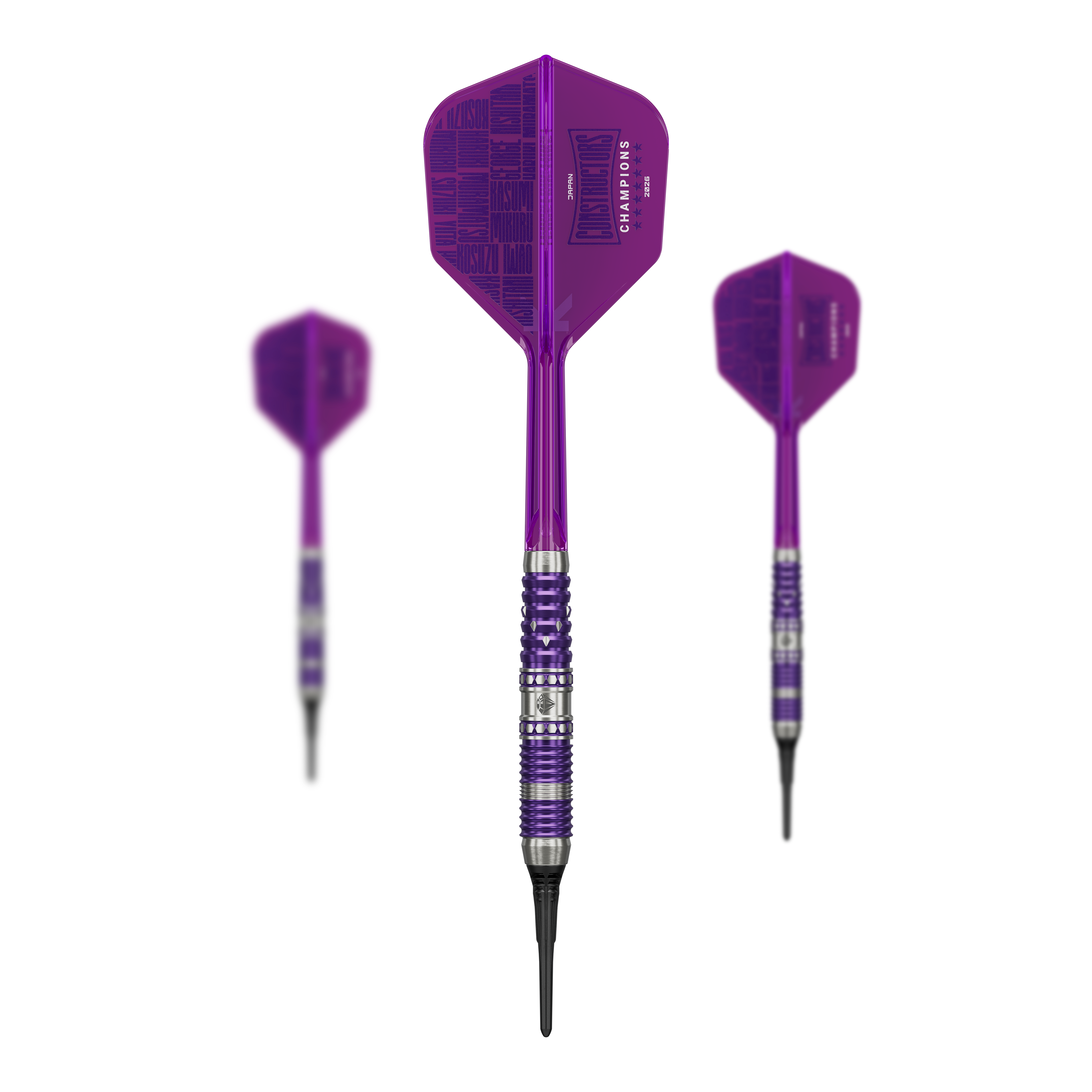 Dardos Target Japan Diamond GEN3 Constructors Champions Edición Limitada - 20 g Target Japan Diamond GEN3 Constructors Champions Limited Darts mit einem Gewicht von 20g. Das Bild zeigt das Dart-Set in limitierter Edition.