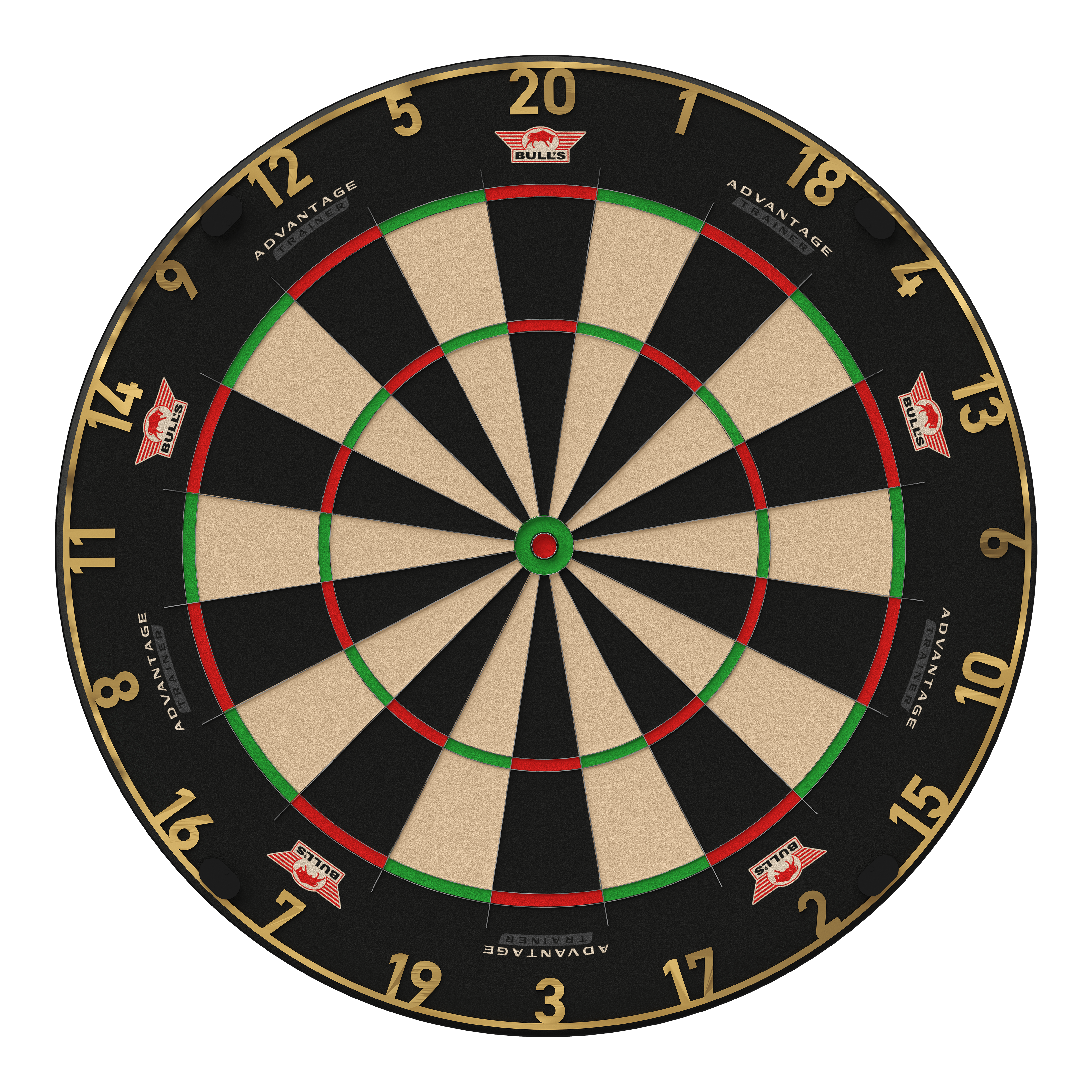 Diana de acero Bulls NL Advantage 8 TRAINER Abgebildet ist das Bulls NL Advantage 8 TRAINER Steeldartboard. Die Scheibe eignet sich für Präzisionstraining.