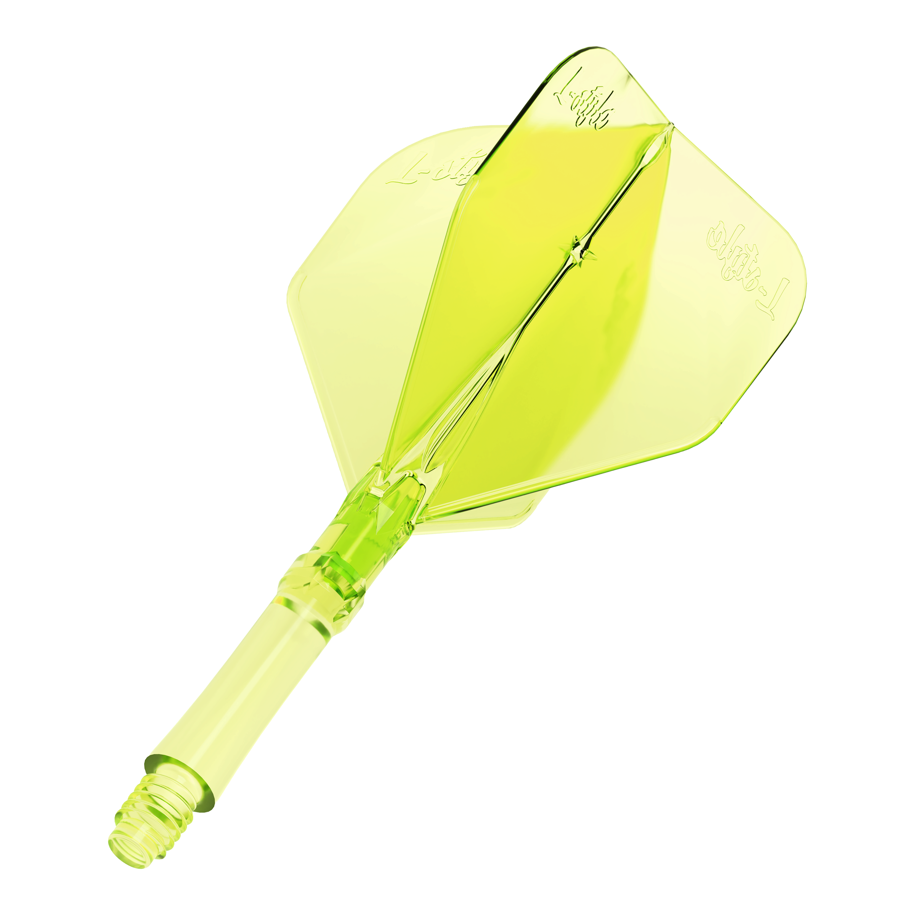 Vuelos L-Style L-System - Amarillo neón Abgebildet ist das Produkt L-Style L-Sytem Flights - Neon Yellow. Diese neon-gelben Flights werden für Darts genutzt.
