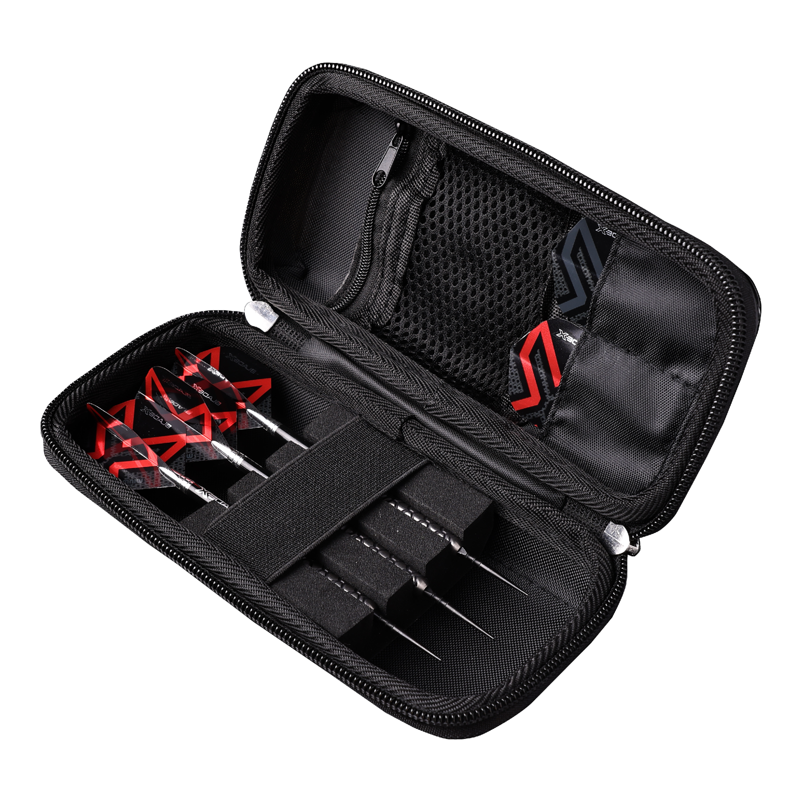 Cartera de dardos Winmau Blade X Armor G1 Hier ist das Winmau Blade X Armor G1 Dartwallet abgebildet. Dieses Dartwallet dient zur sicheren Aufbewahrung von Dartzubehör.
