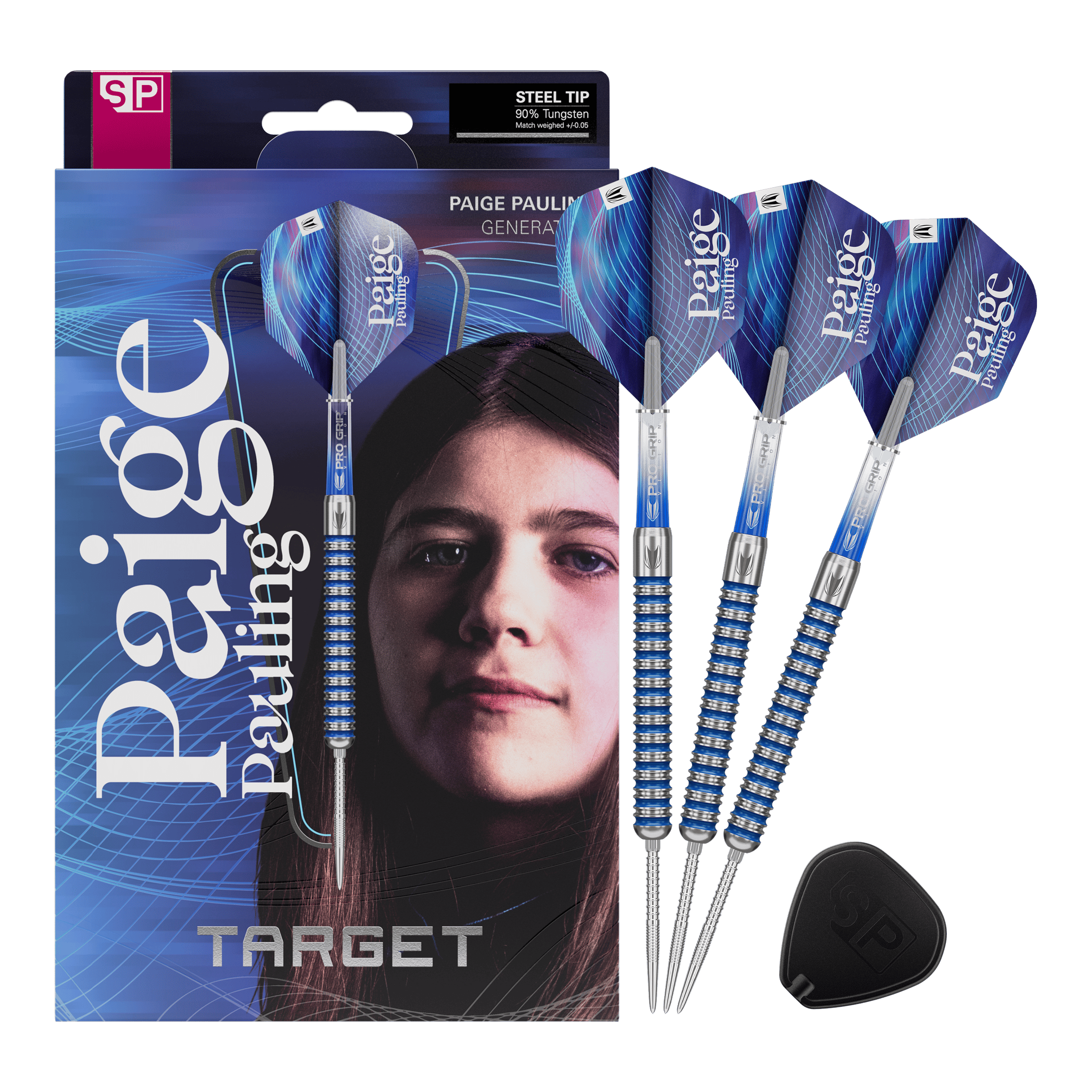 Dardos Steeldarts Target Paige Pauling GEN1 Swiss Points - 22 g Dardos Steeldarts Target Paige Pauling GEN1 Swiss Points - 22 g