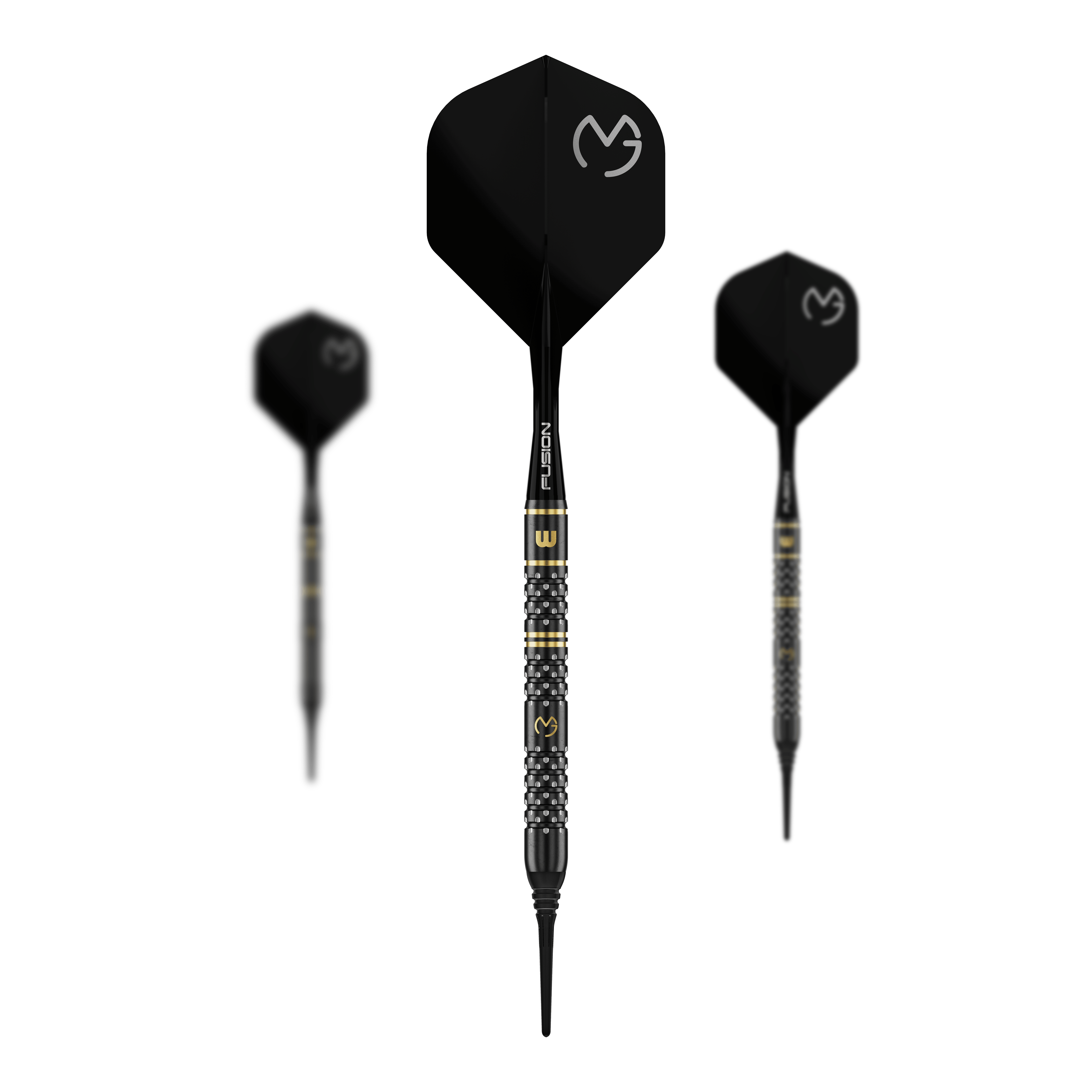 Dardos blandos Winmau Michael Van Gerwen W-MAX - 18 g