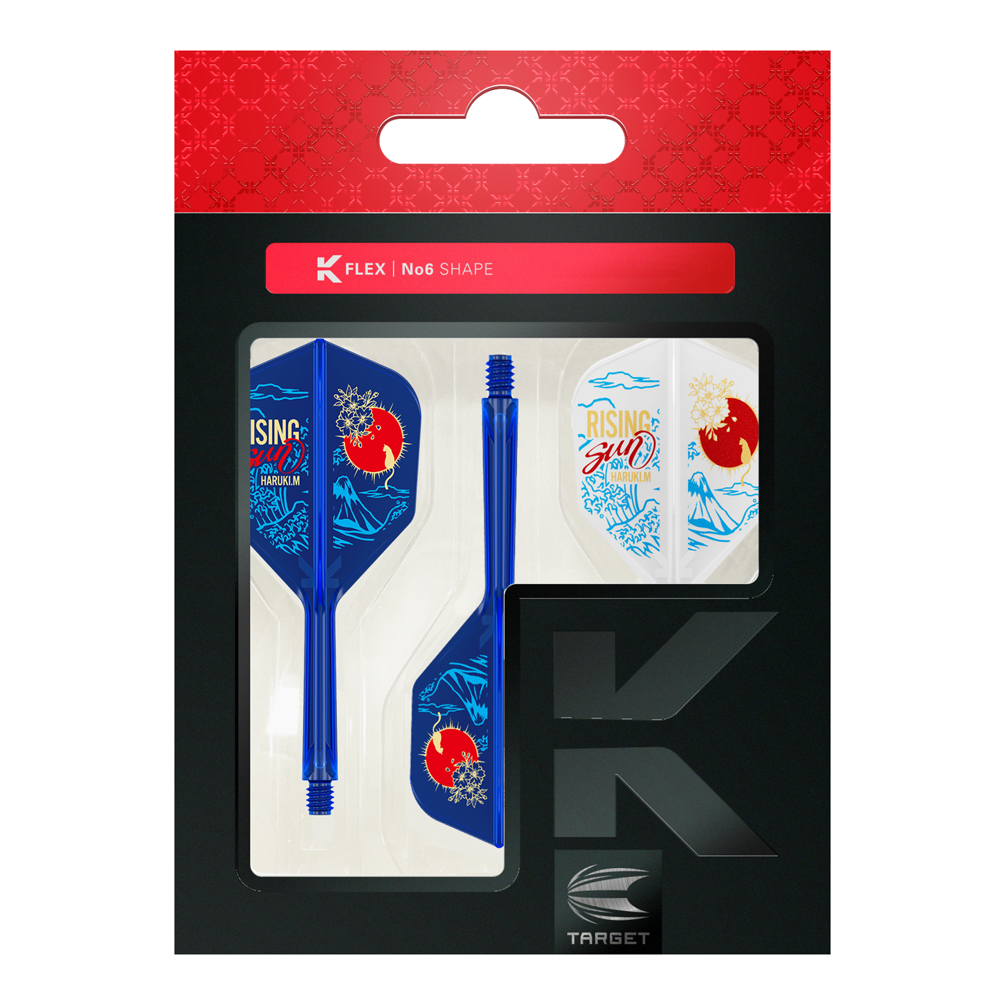 Target Japan K-Flex Haruki Muramatsu Rising Sun No6 Flight-Shaft-System Target Japan K-Flex Haruki Muramatsu Rising Sun No6 Flight-Shaft-System