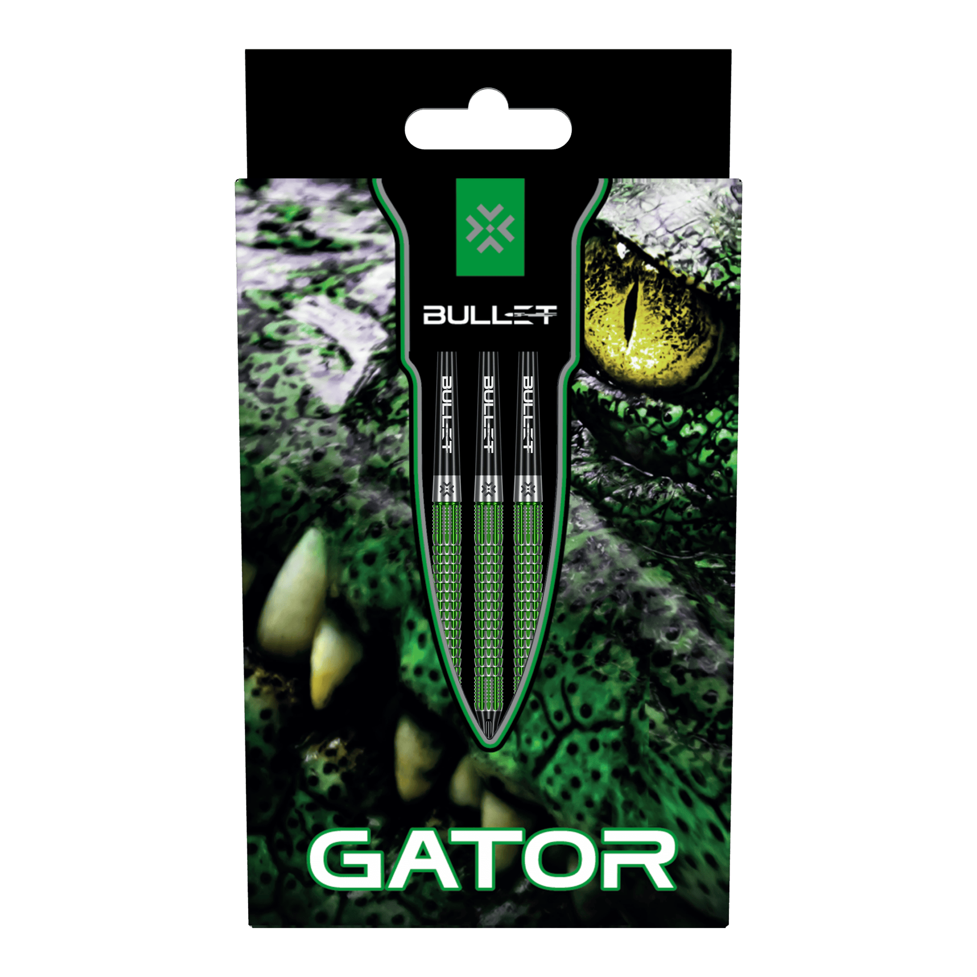 Dardos blandos Bullet Gator - 20 g Das Bild zeigt die Bullet Gator Softdarts - 20g. Sie sind besonders für das Spiel mit Softspitzen geeignet.