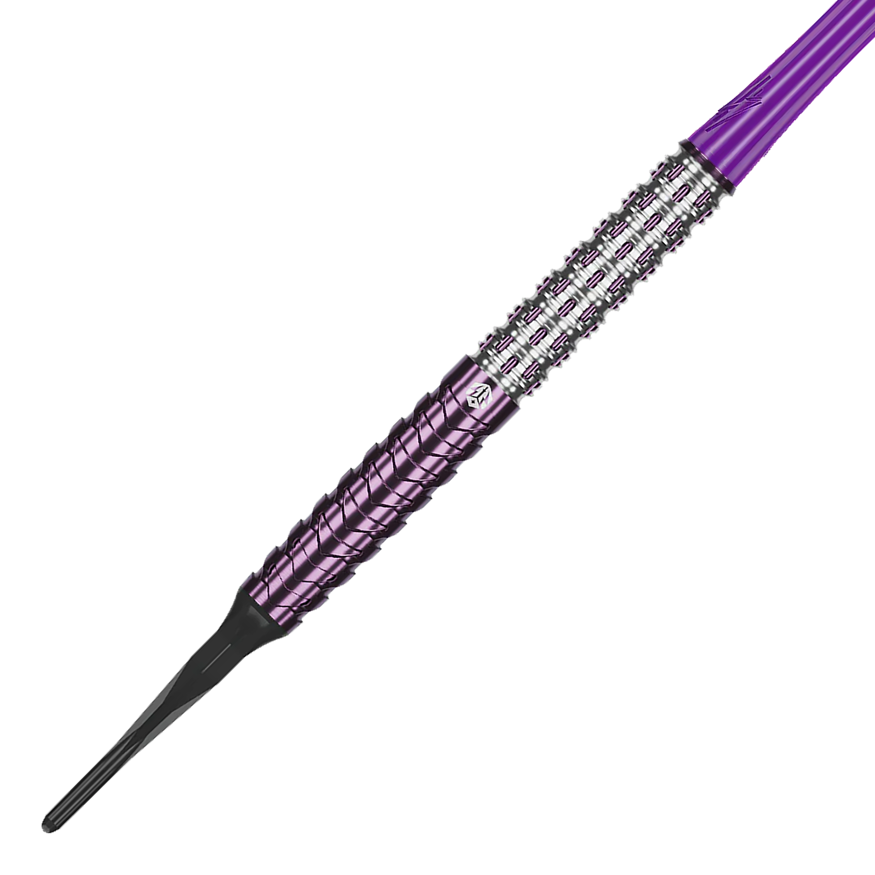 Dardos blandos Caliburn Awakening ET - 20,5 g Das Bild zeigt die Caliburn Awakening E.T. Softdarts - 20,5g. Die Darts liegen prominent vor weißem Hintergrund.
