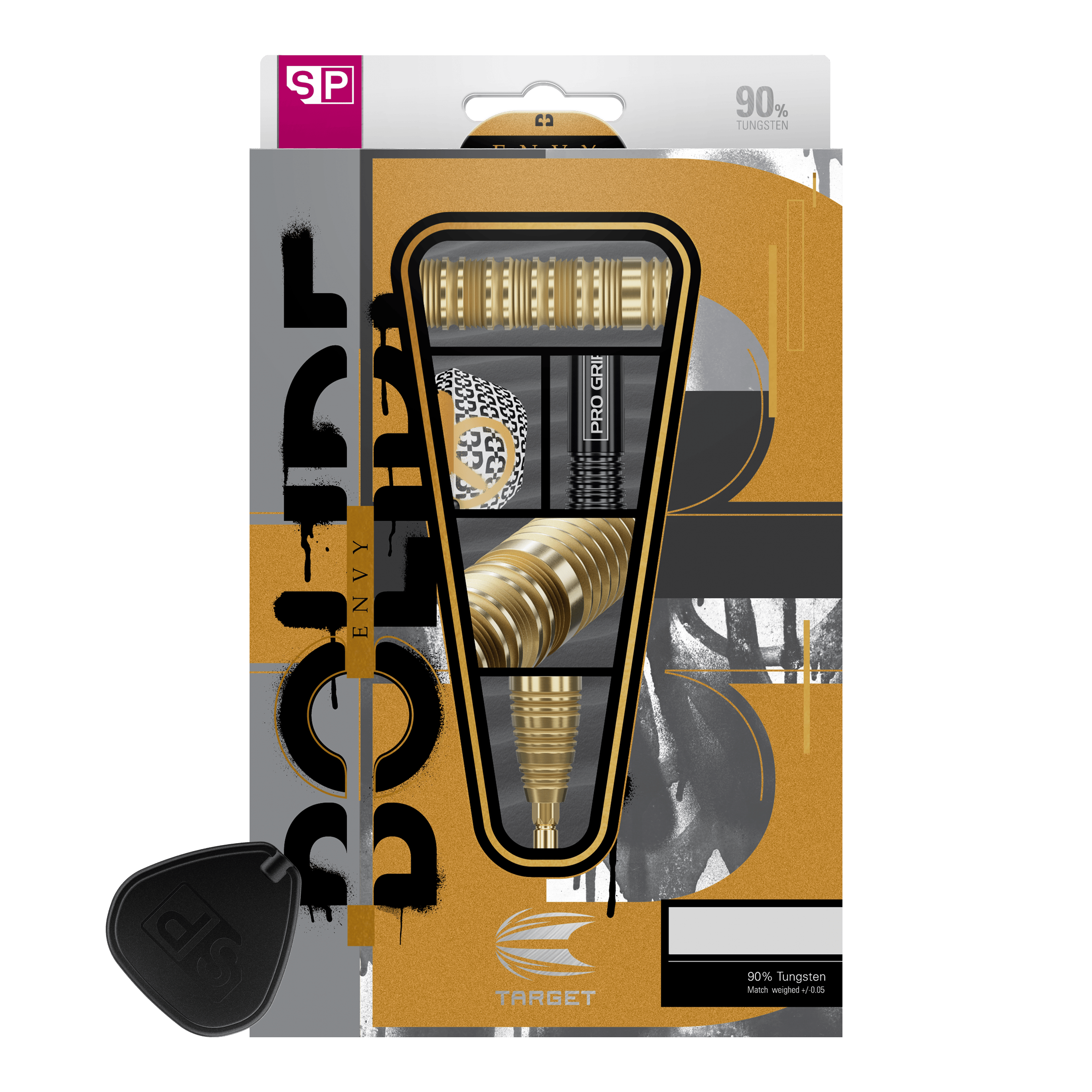 Dardos de acero Target Bolide Envy 04 Swiss Point Das Bild zeigt die Target Bolide Envy 04 Swiss Point Steeldarts. Diese Darts sind für professionelle und ambitionierte Spieler gedacht.