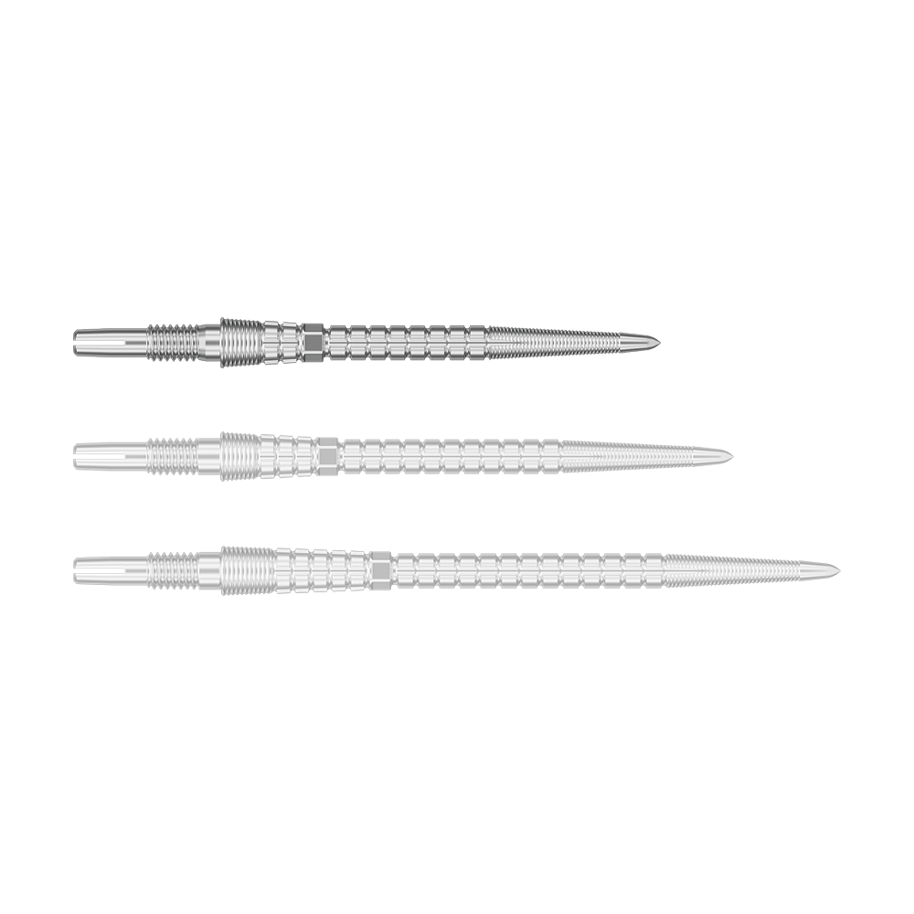Puntas de dardo Target Chrono Swiss Storm Point - Plateadas Puntas de dardo Target Chrono Swiss Storm Point - Plateadas