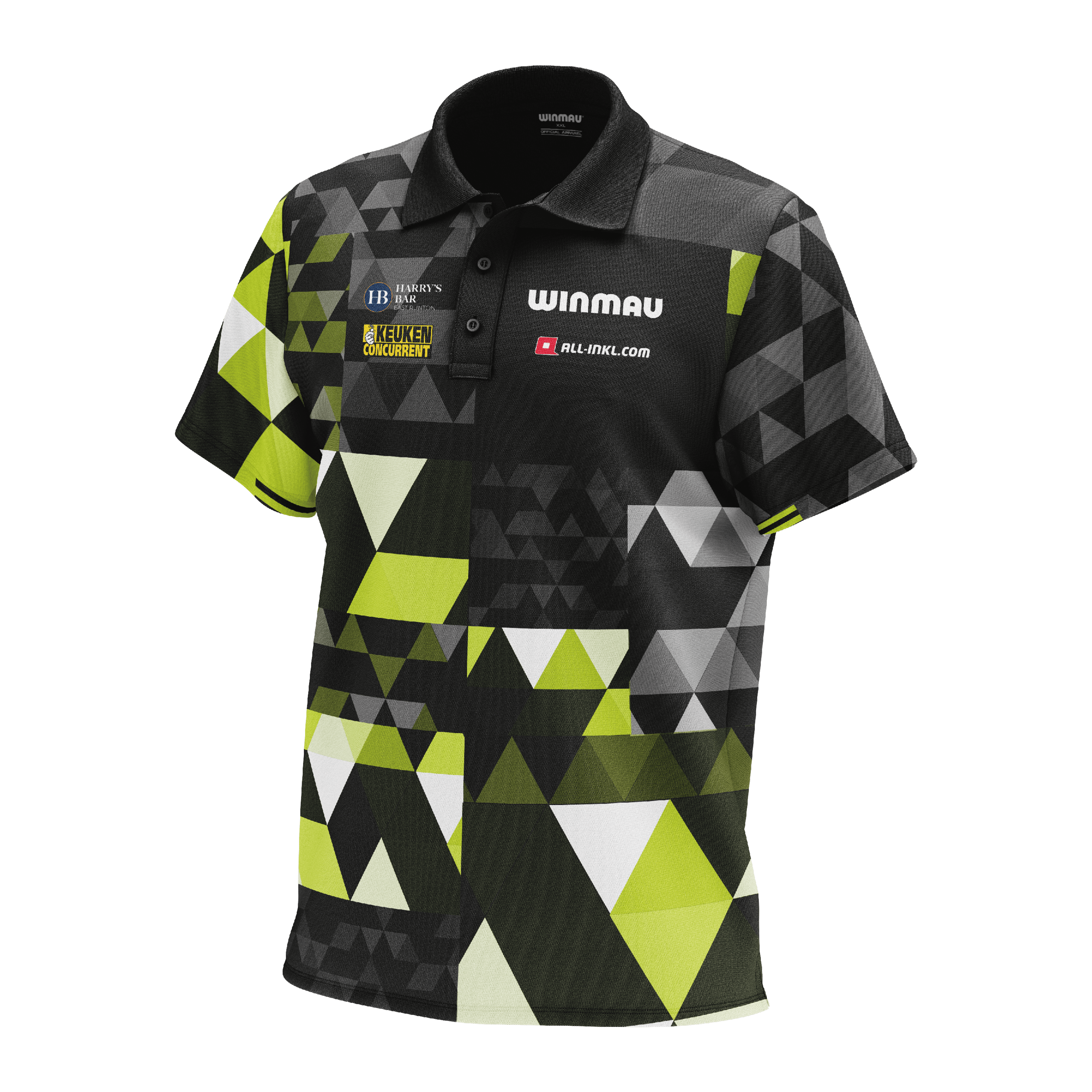 Polo Winmau Michael Van Gerwen edición abanico Poloshirt der Winmau Michael Van Gerwen Fan-Edition. Dieses Shirt ist für Fans von Michael Van Gerwen gestaltet.