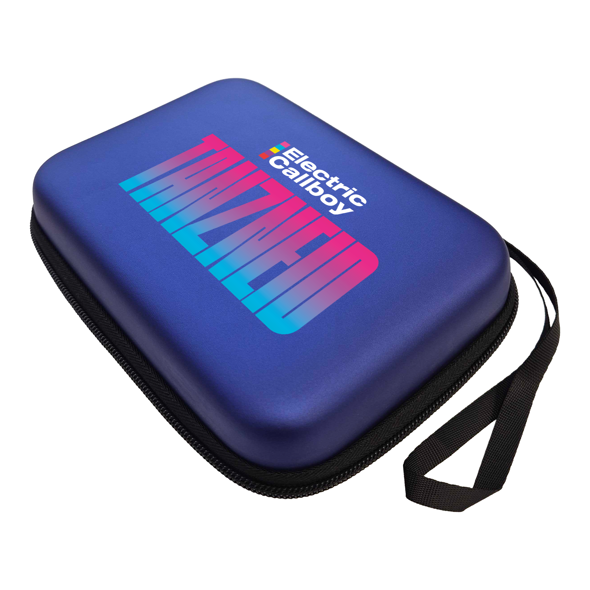 Versión del álbum de Electric Callboy Tanzneid Dartcase - Azul Gezeigt wird das Electric Callboy Tanzneid Album Version Dartcase in Blau. Das Dartcase dient zur Aufbewahrung von Darts.
