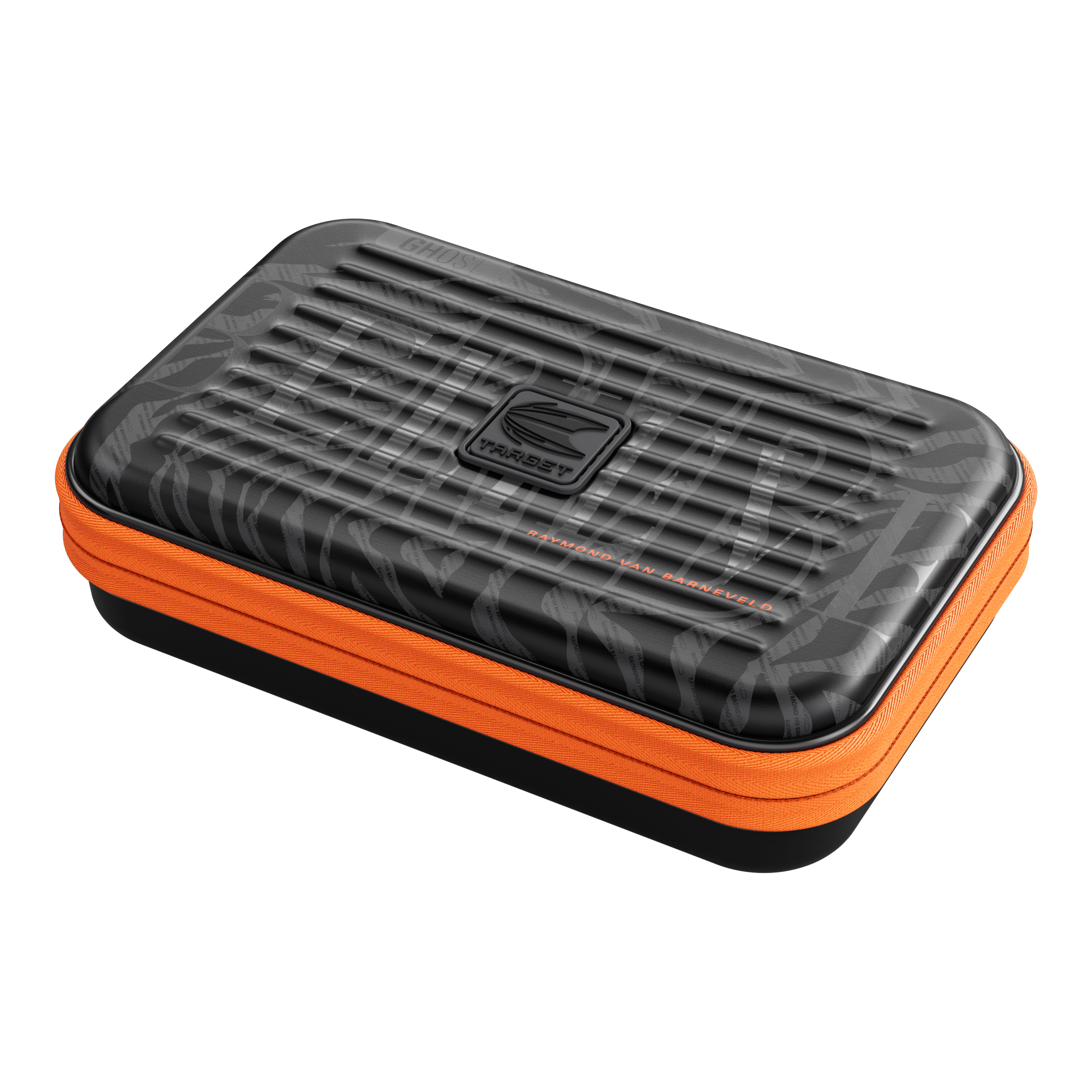 Estuche para dardos Takoma XL Ghost Series Raymond Van Barneveld Das Bild zeigt das Takoma XL Ghost Series Raymond Van Barneveld Dartcase. Es ist ein Dartcase zur sicheren Aufbewahrung von Darts und Zubehör.