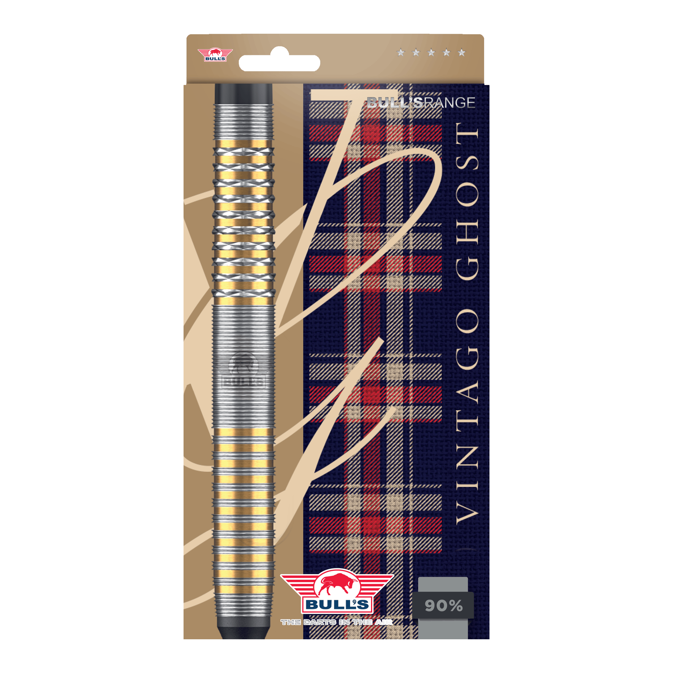 Dardos blandos Bulls NL Vintage Ghost - 20 g Zu sehen sind die Bulls NL Vintago Ghost Softdarts - 20g. Die Darts bieten eine gute Balance und Griffigkeit.