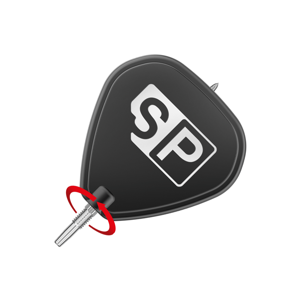 Puntas de dardos Target Swiss Point SLK - plateadas