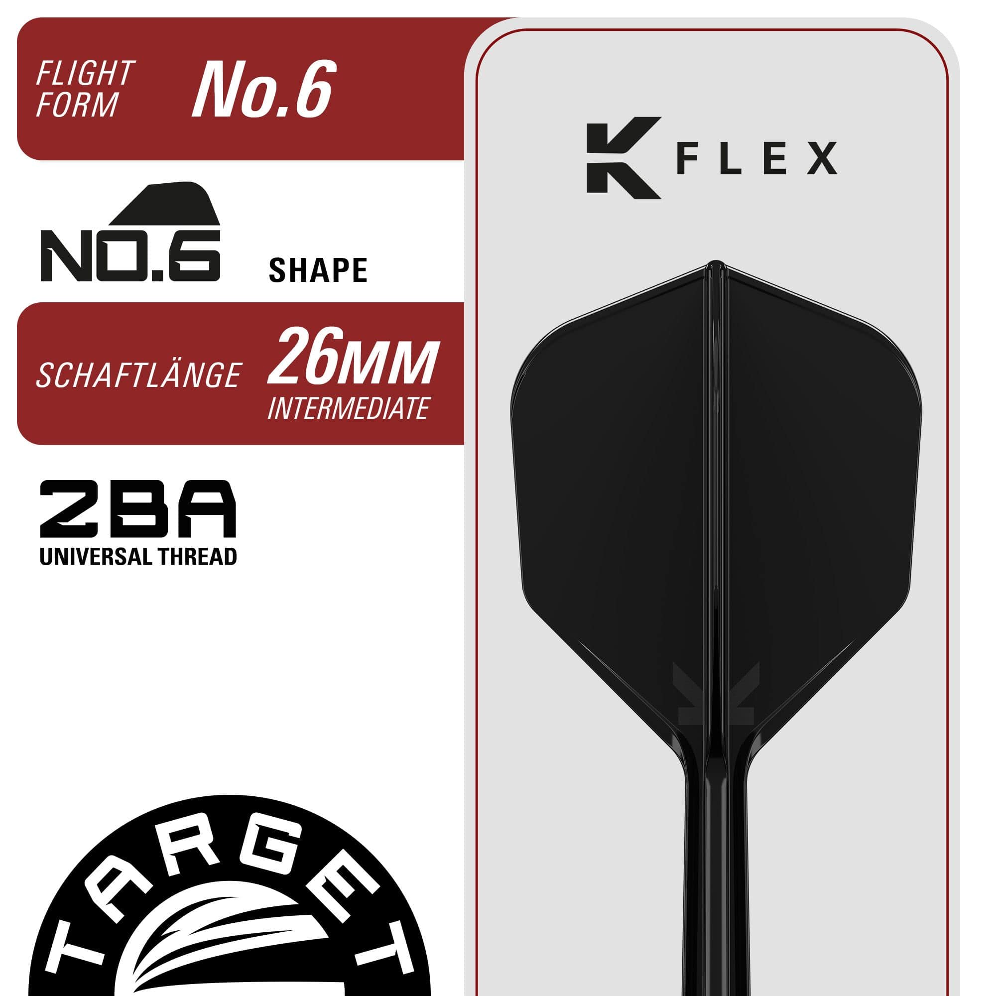 Dardos blandos Target Black Marque Eclipse - 21 g Target Black Marque Eclipse Softdarts mit 21g Gewicht liegt auf weißem Hintergrund. Das Bild zeigt die Details und das Design dieses hochwertigen Softdart-Produkts.
