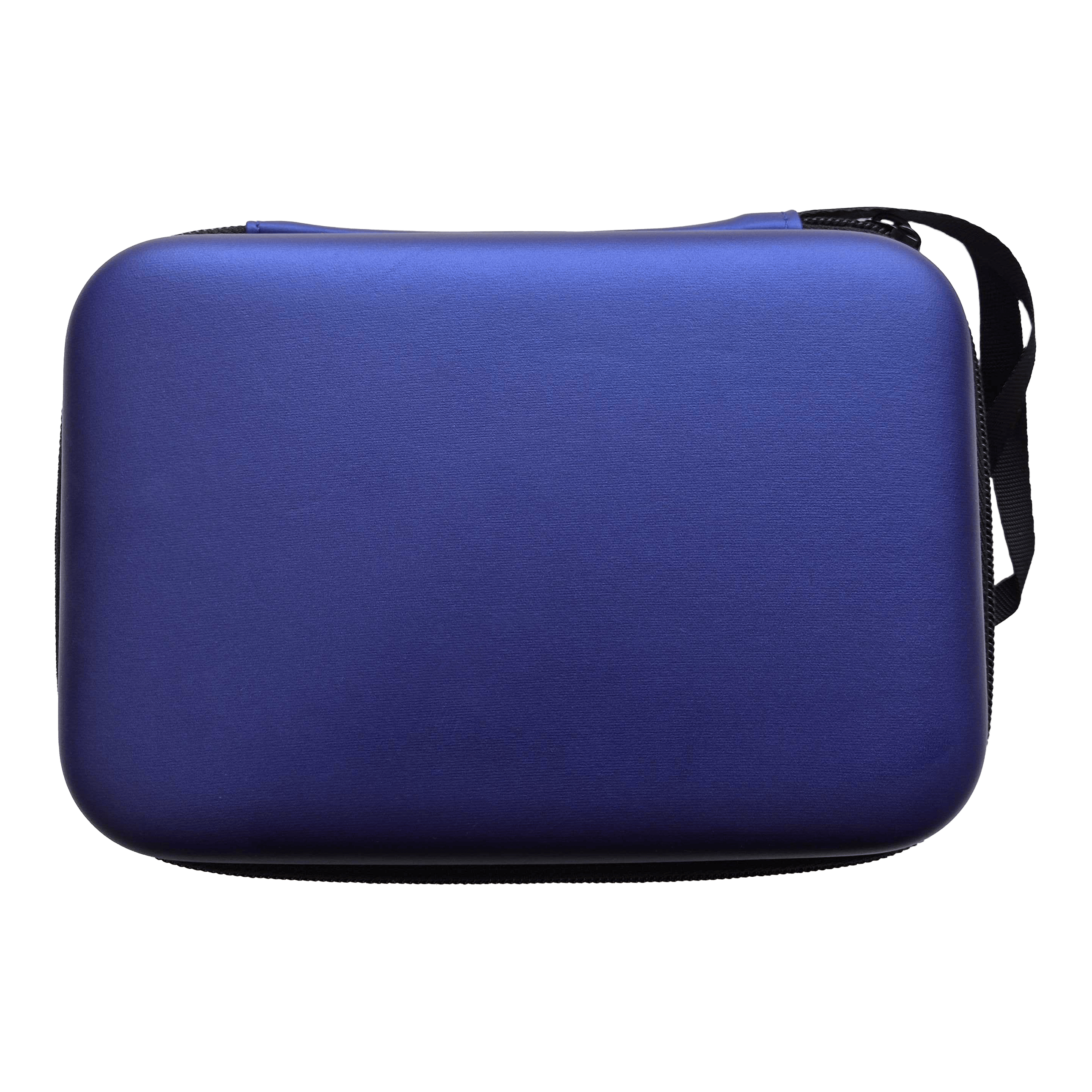Estuche para dardos McDart System-4 Ein weiteres Bild eines blauen, metallischen Dartcase ist abgebildet. Dies könnte das McDart DC02 Modell sein.