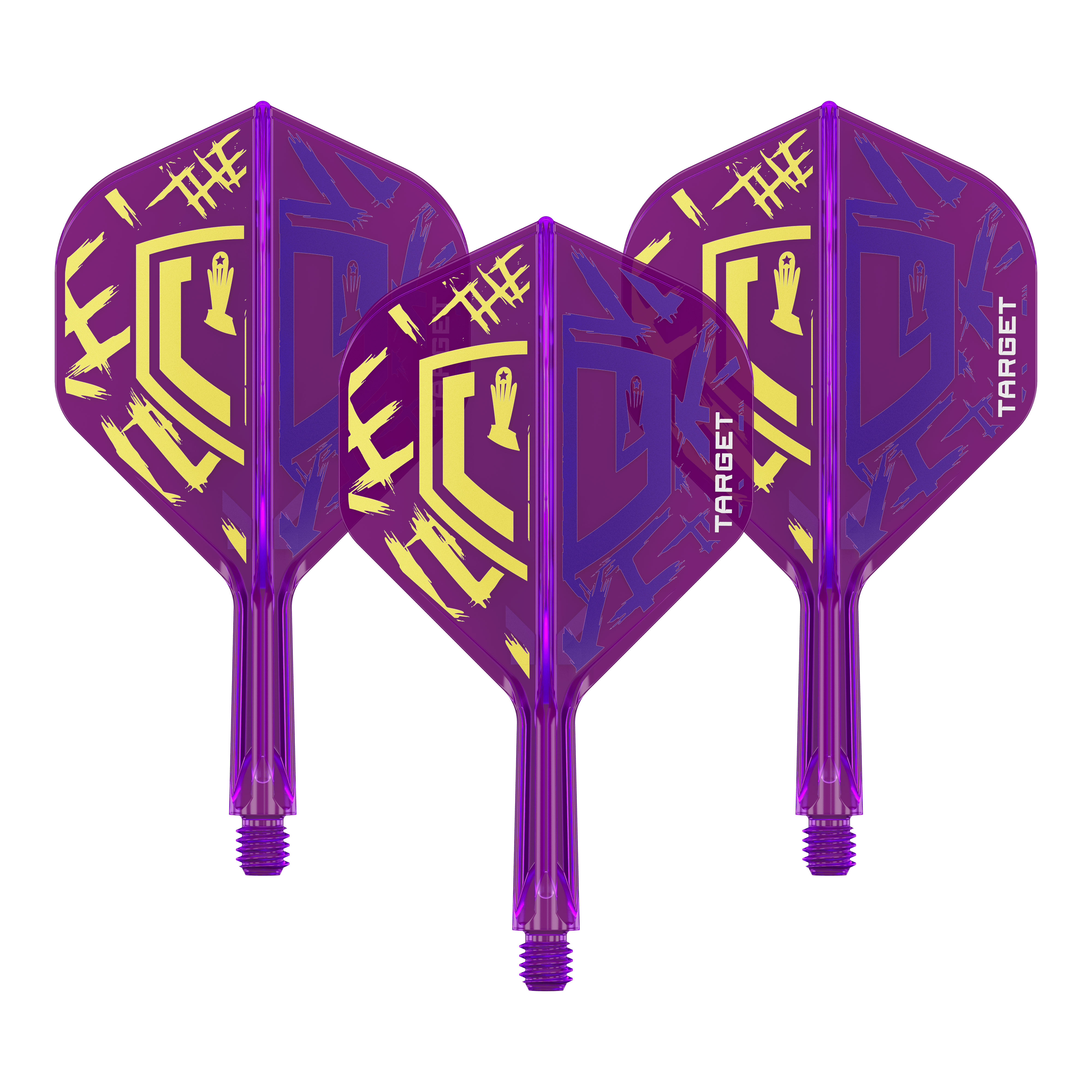 Target K-Flex Luke Littler Campeón del Mundo 2025 No2 Vuelos Estándar Zu sehen sind die Target K-Flex Luke Littler World Champion 2025 No2 Standard Flights mit 19 mm Länge. Dieses Set ist für Darts geeignet.