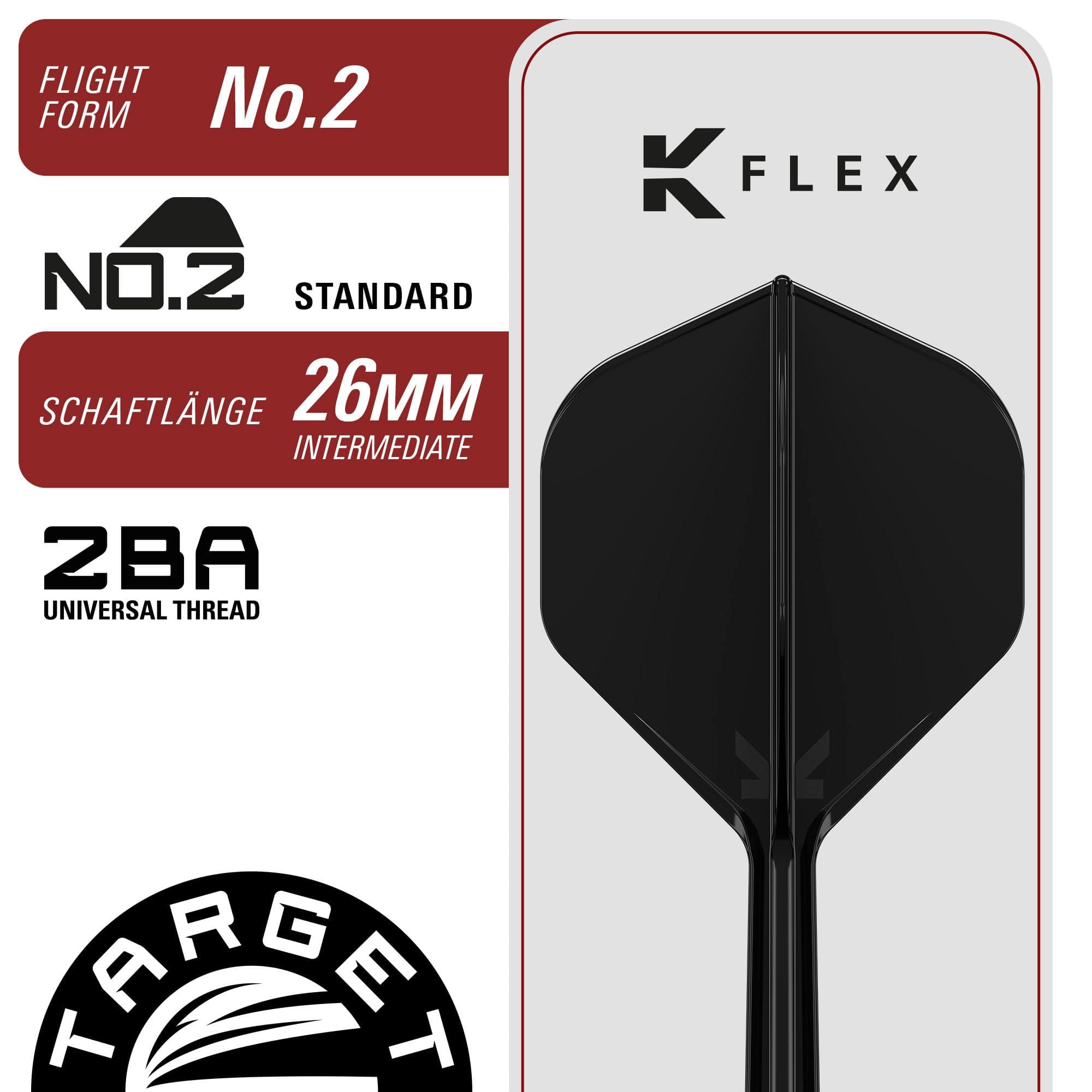 Dardos de acero Target Japan Black Marque Pierce Swiss Point Das Produktbild stellt die Target Japan Black Marque Pierce Swiss Point Steeldarts dar. Sie sind optimal für präzises Dartspiel geeignet.