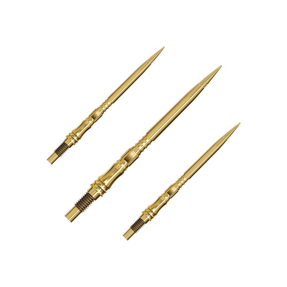 Harrows Quick Point Apex Axis Elite Series Dartspitzen - Gold
