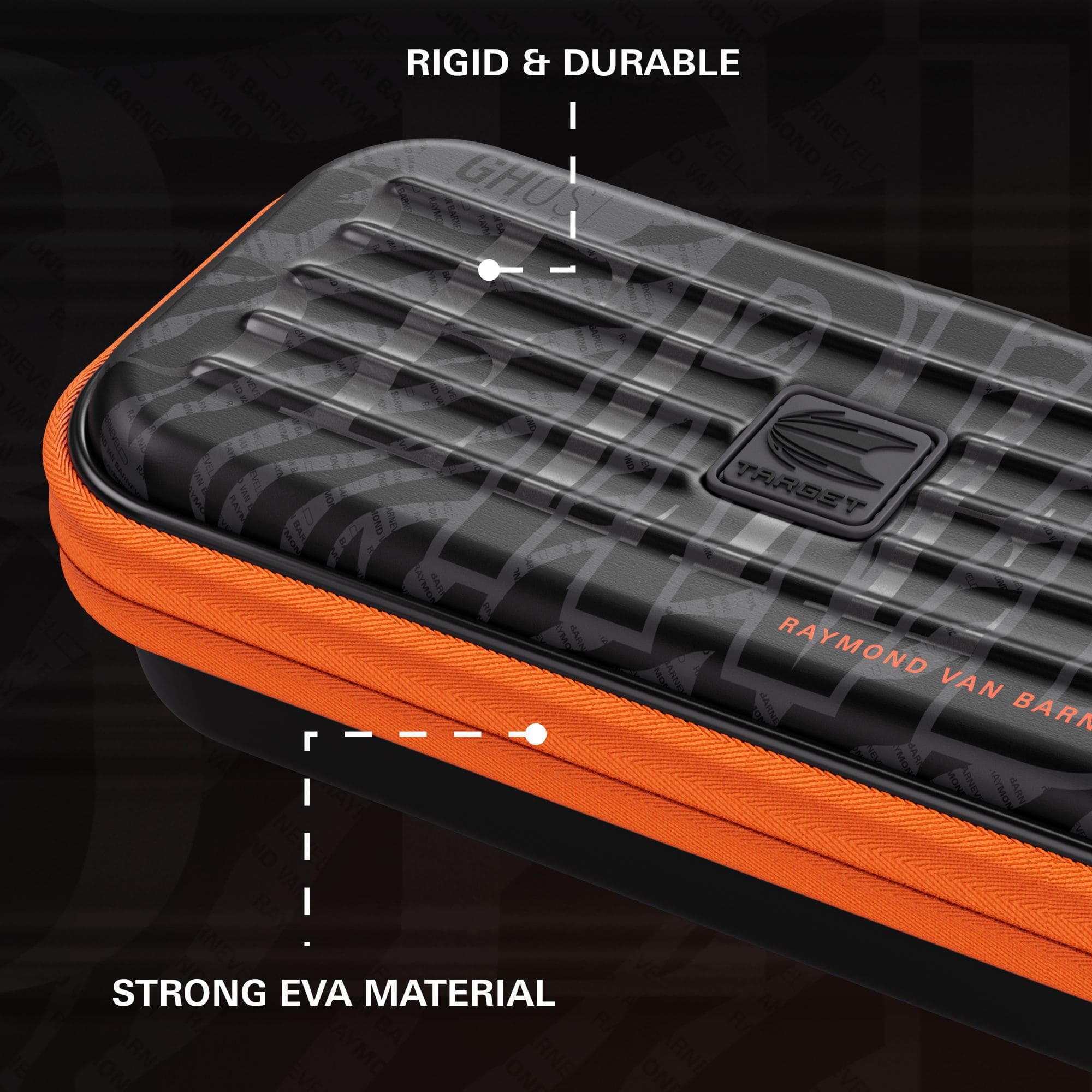 Estuche para dardos Takoma Ghost Series Raymond Van Barneveld Abgebildet ist das Takoma Ghost Series Raymond Van Barneveld Dartcase. Das Dartcase ist ein spezielles Etui für Darts-Spieler.