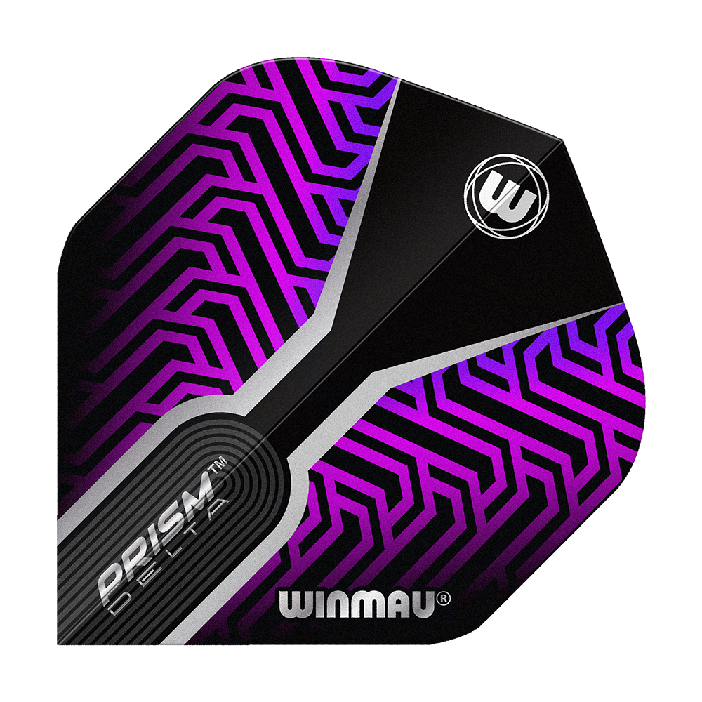 Winmau Prism Delta Kairos No2 Standard Flights Lila