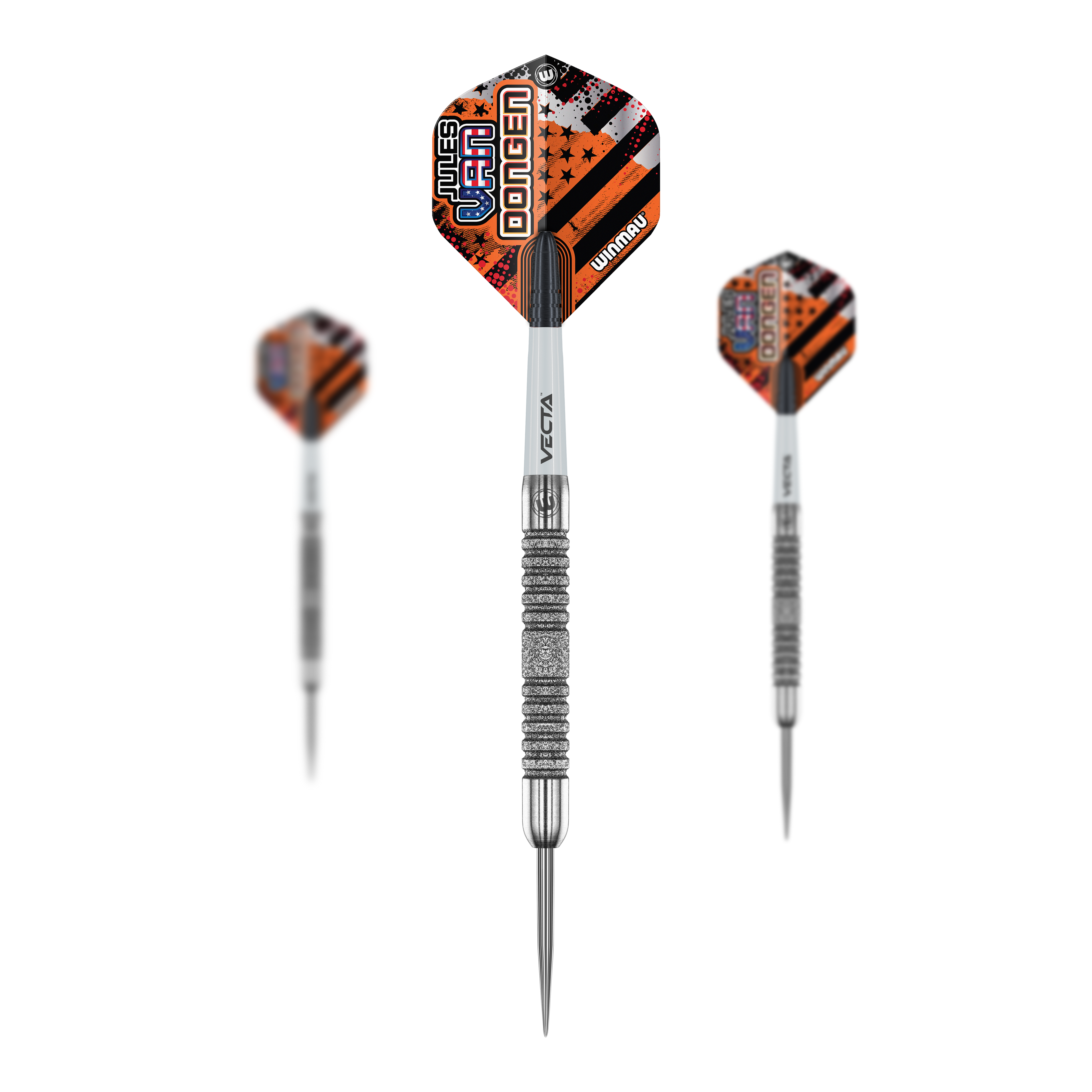 Dardos de acero Winmau Jules Van Dongen - 22 g