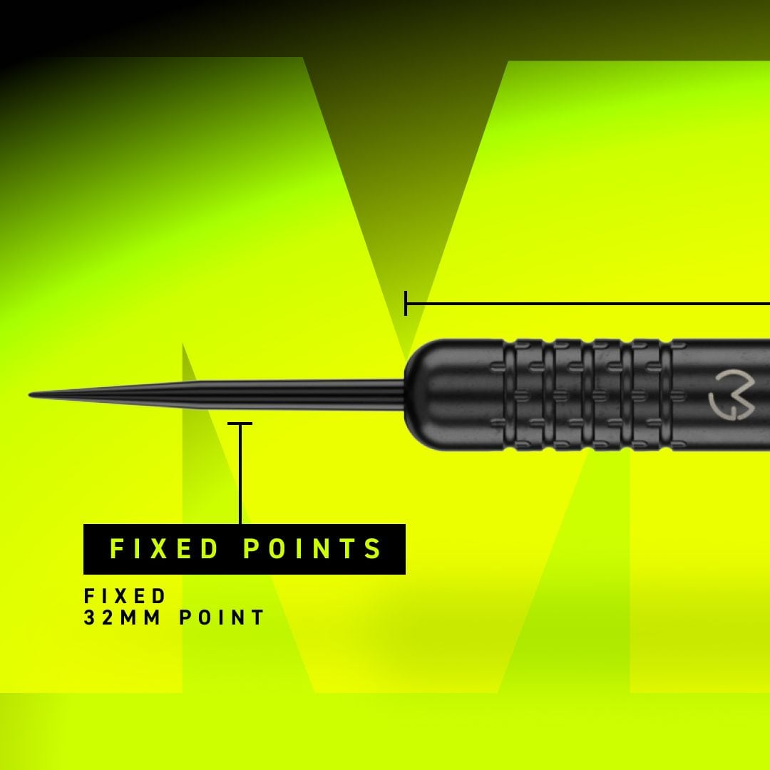 Dardos de acero Winmau Michael Van Gerwen Core Brass - 21 g Dardos de acero Winmau Michael Van Gerwen Core Brass - 21 g